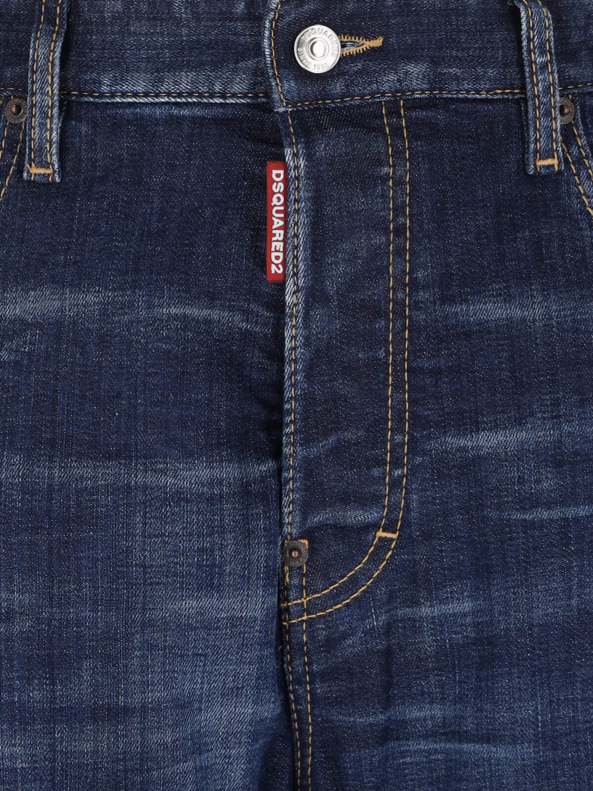 Shop Dsquared2 Dark Pressed Wash 242 Jeans In Blue