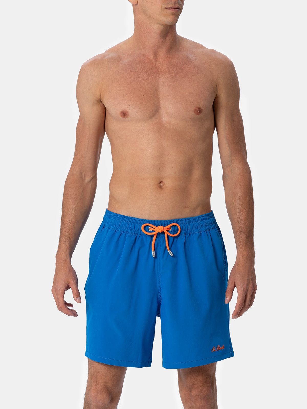 MC2 SAINT BARTH BLUETTE CLASSIC STRETCH COMFORT SWIM SHORTS 