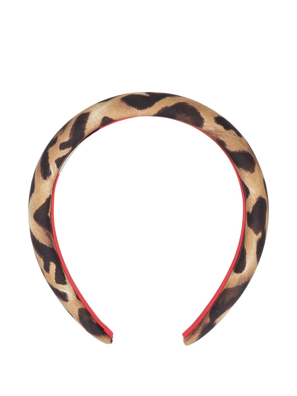 Fendi Ff Headband In Brown