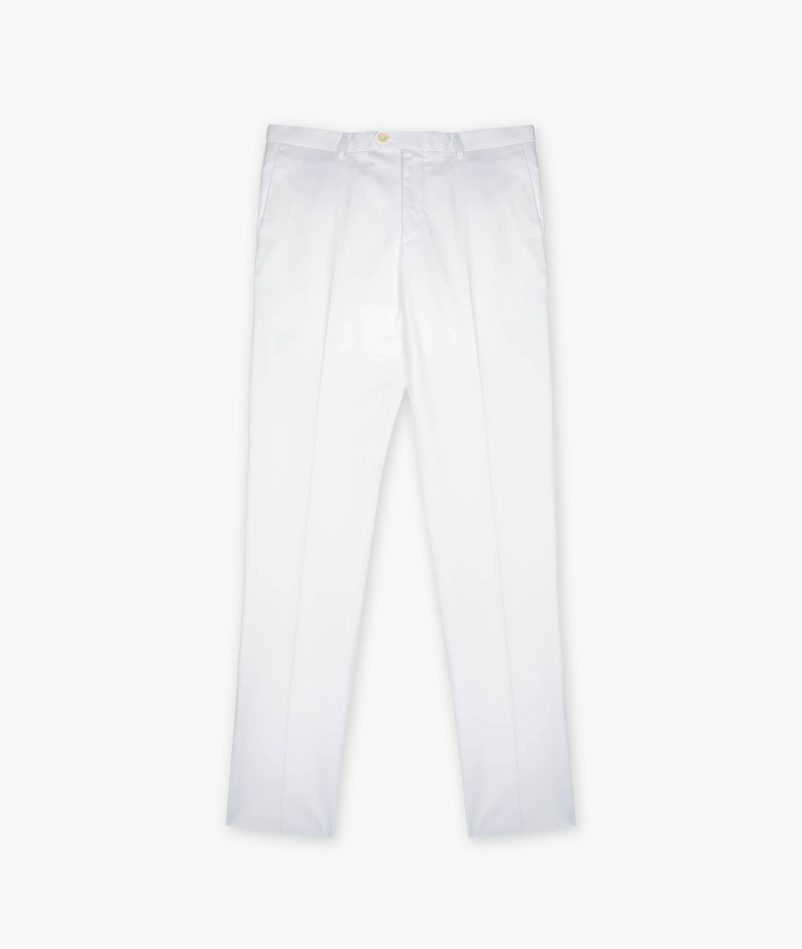 Larusmiani Delon Chino Pants In White
