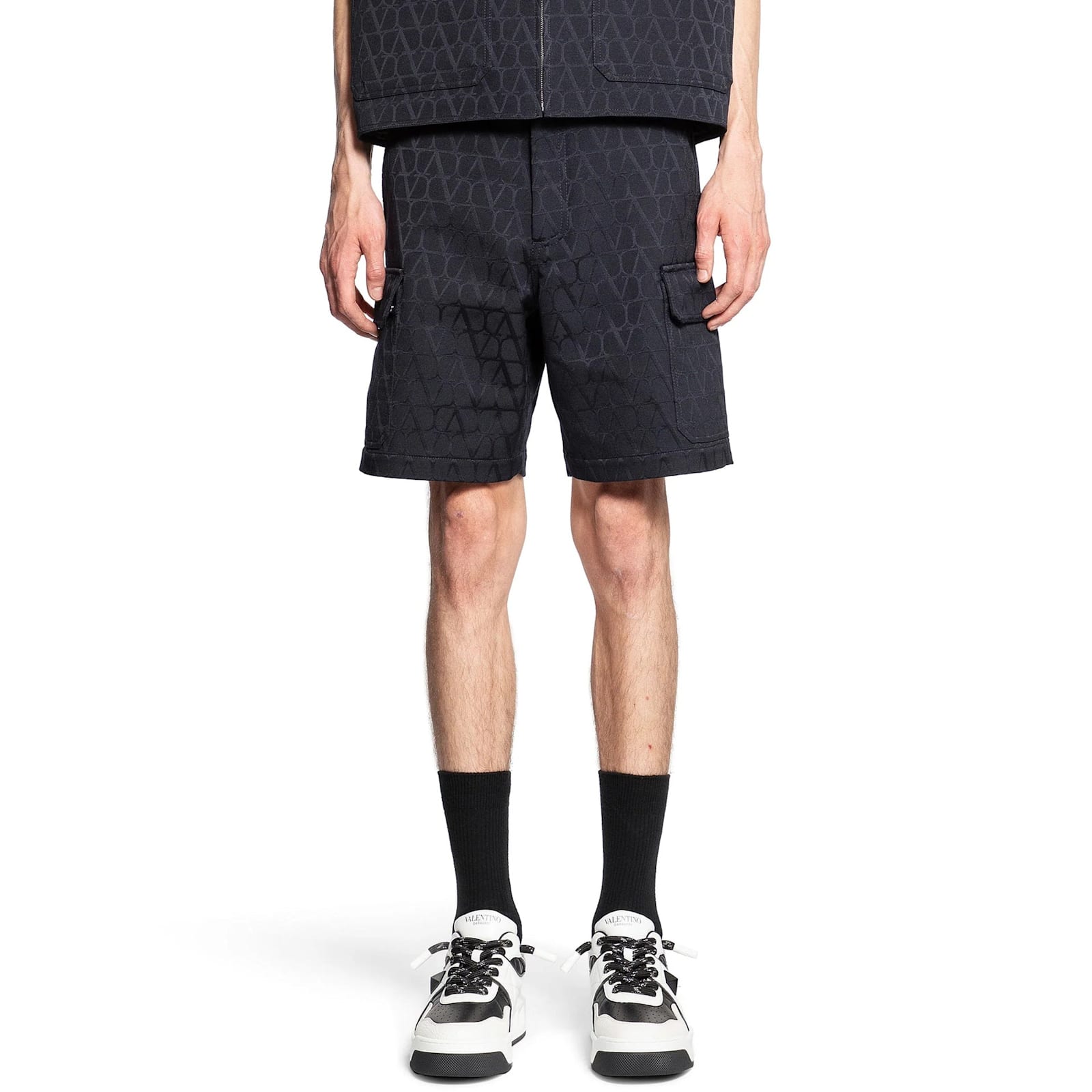 Valentino Garavani Toile Iconographe Shorts Men