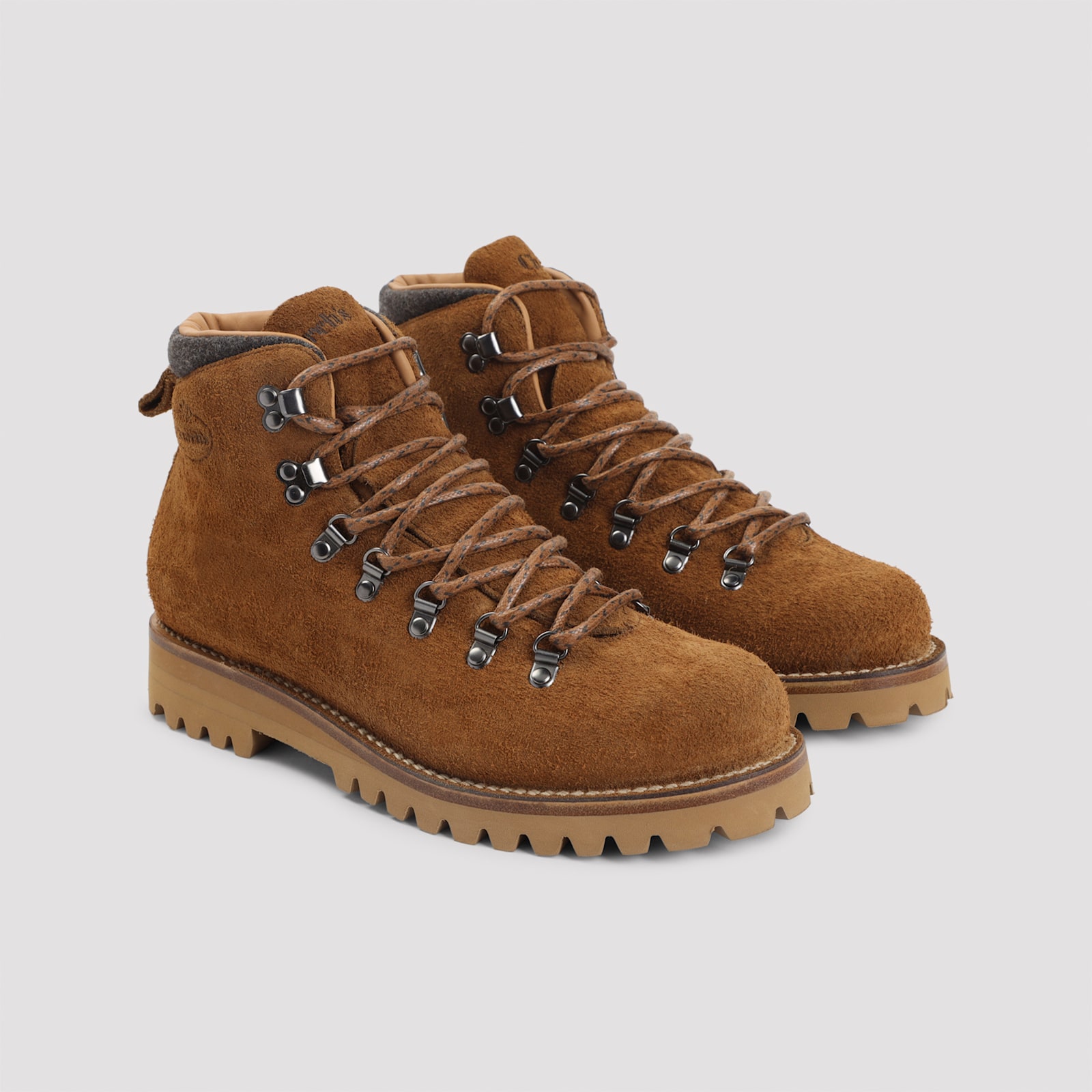 Church's Ankle Boots With Lug Sole And Suede In Brown
