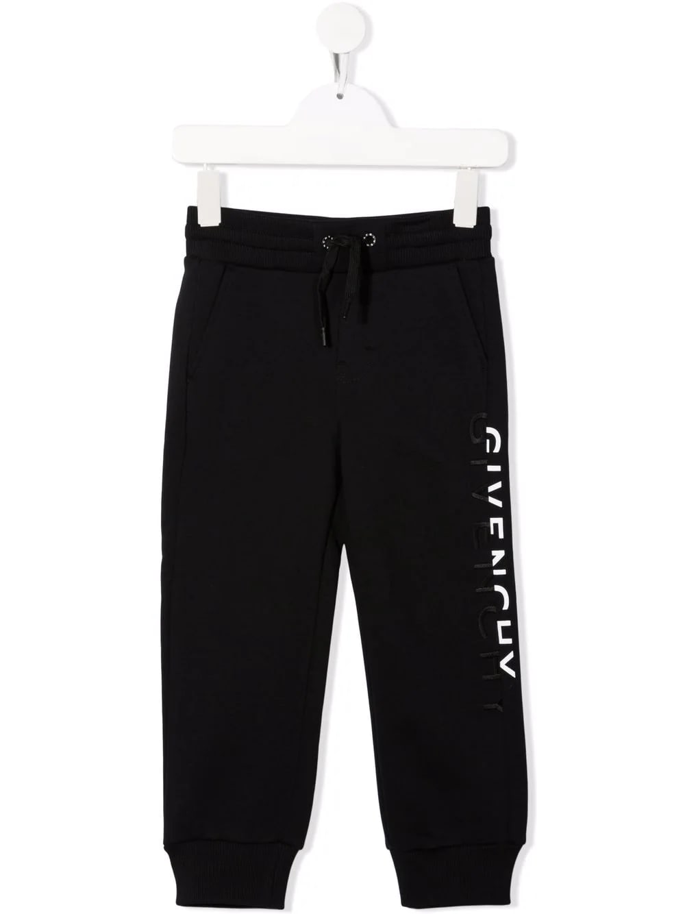 Givenchy Black Kids Joggers With Double Logo