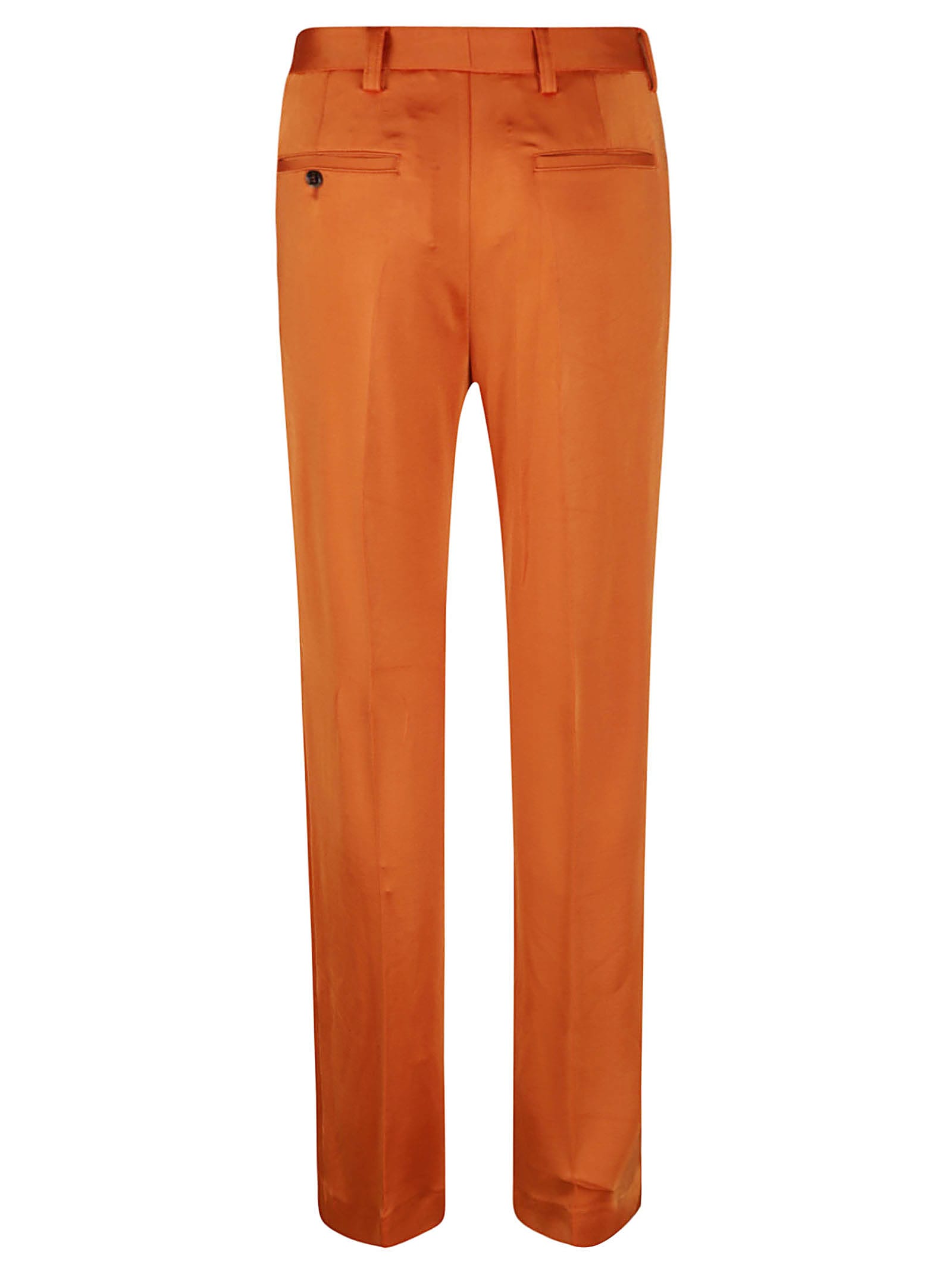 Marni Belted Buttoned Trousers In Lobster