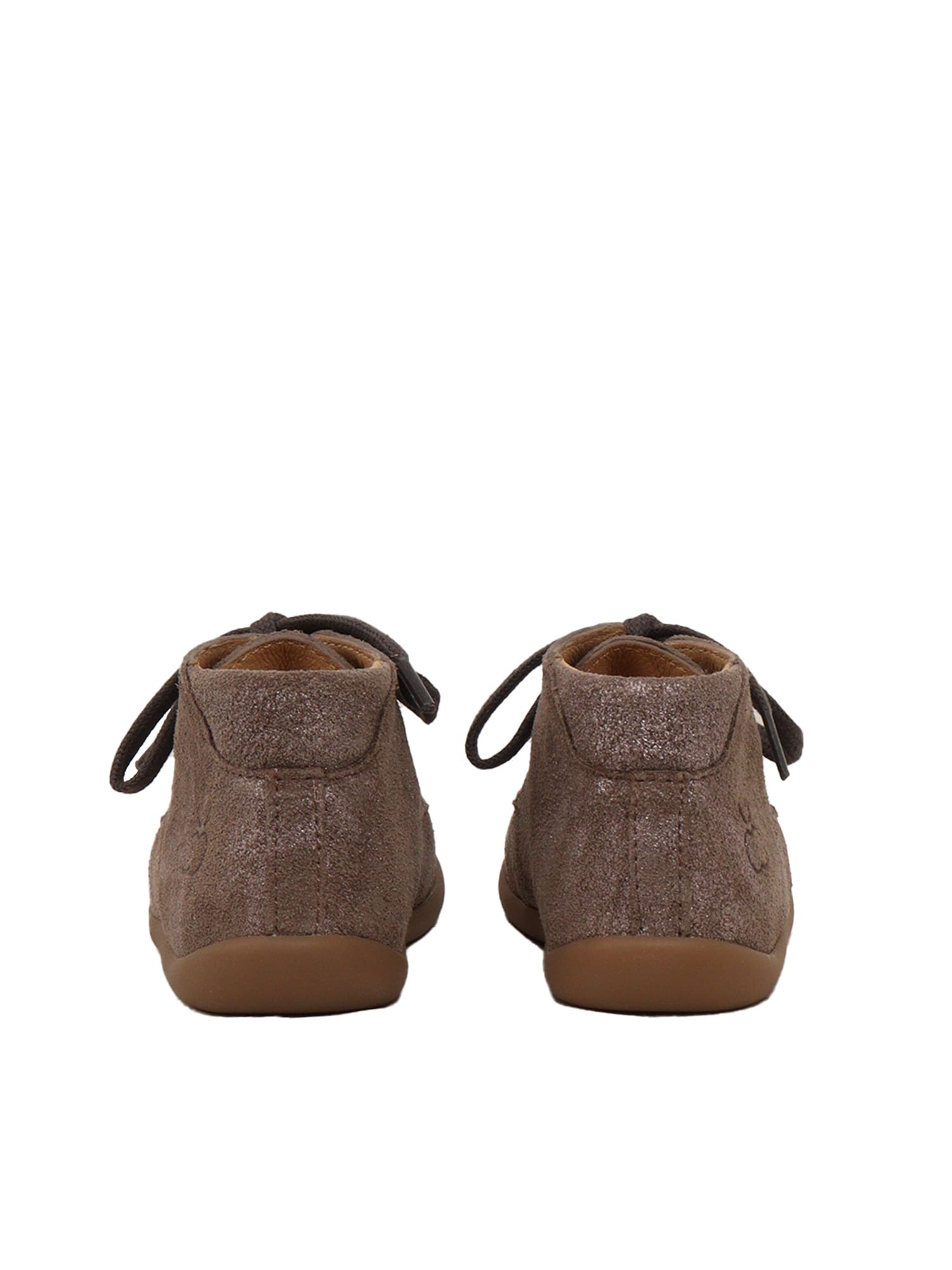 Pom D'api Stand-up Derby Shoes In Grey