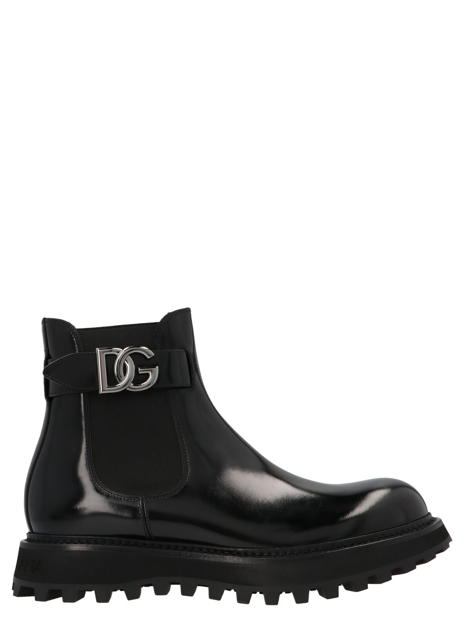 Dolce & Gabbana Brushed Beatle Boots