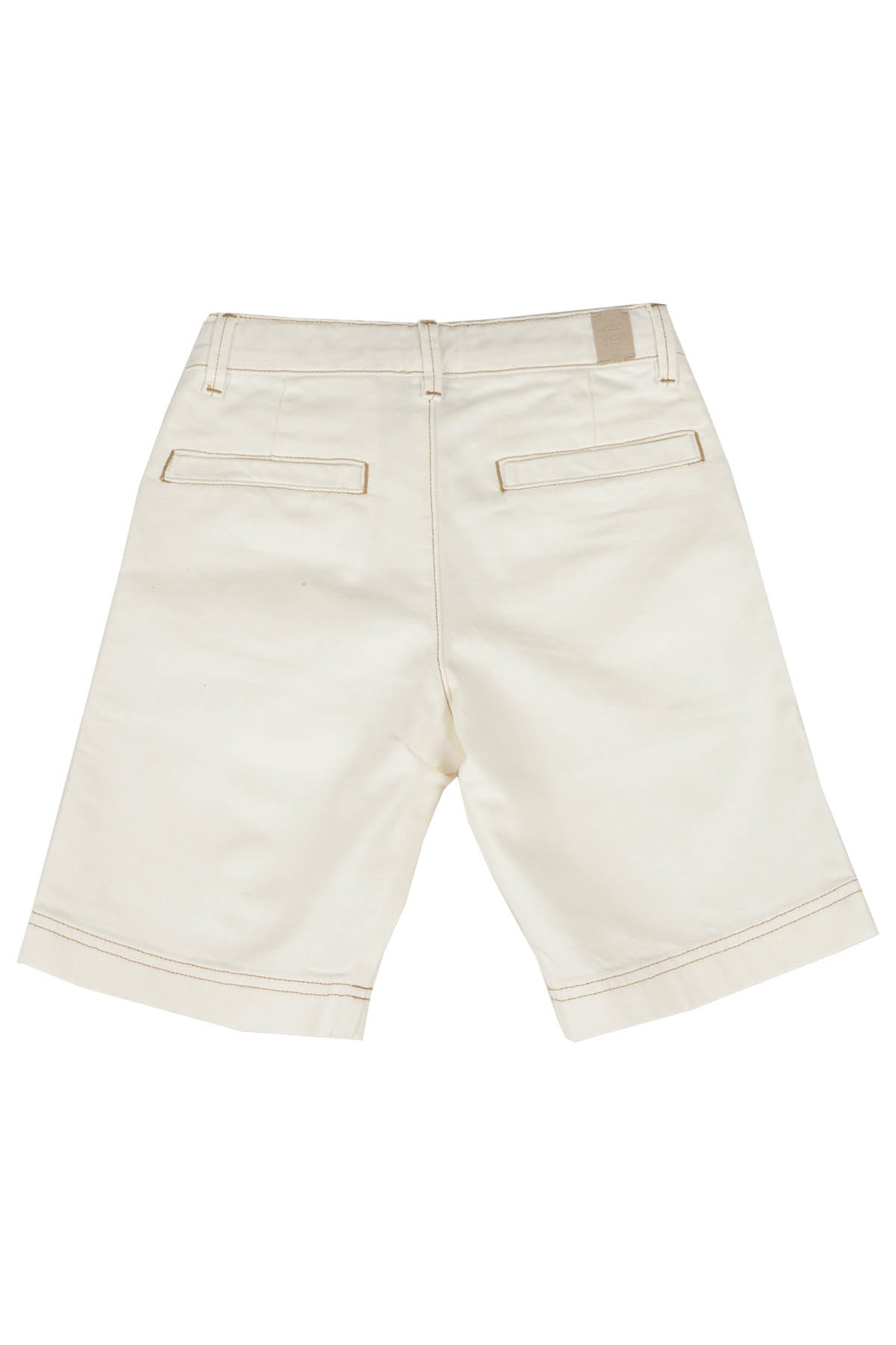 Shop Eleventy Shorts In Ivory