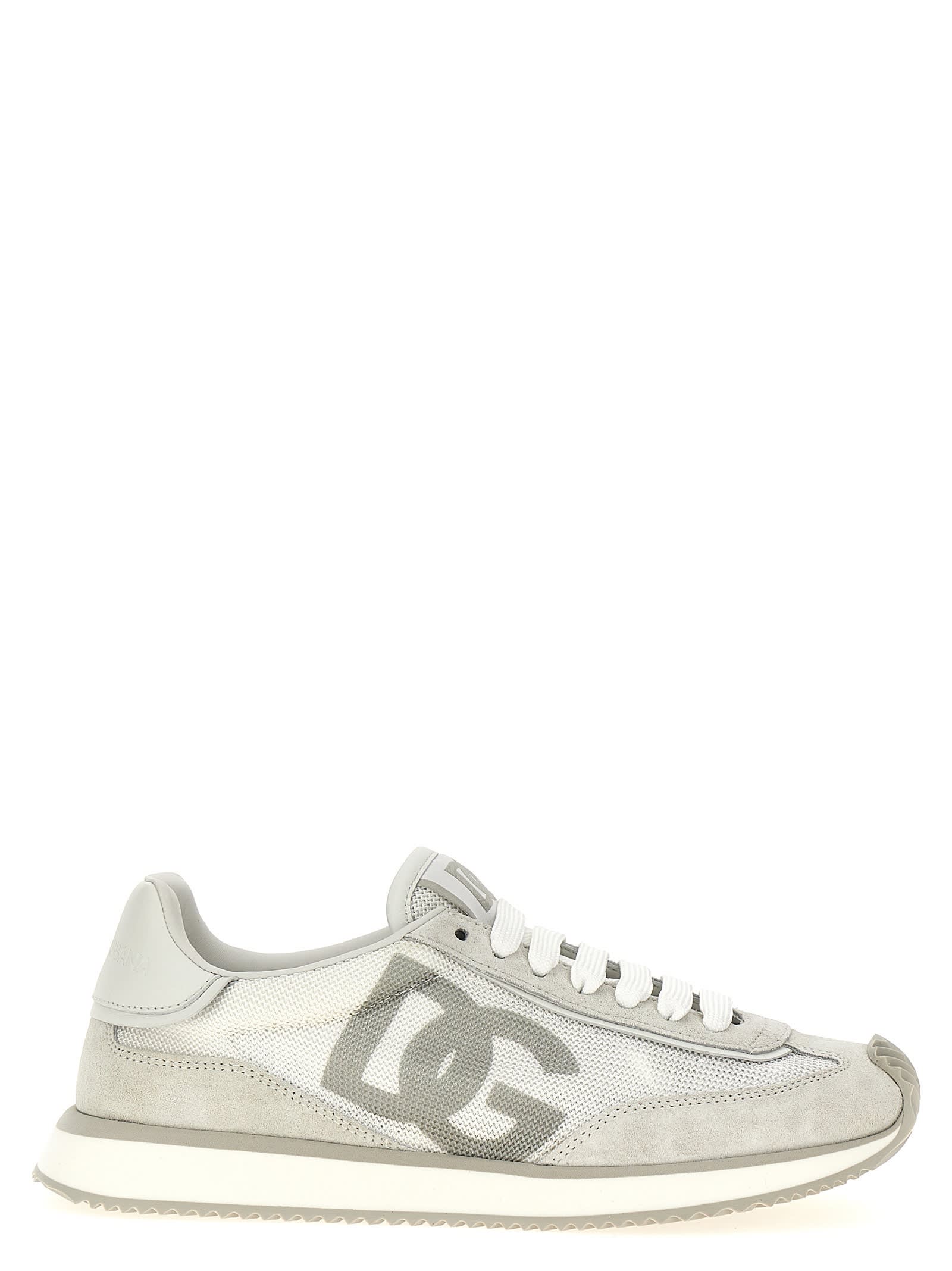 Shop Dolce & Gabbana Dg Cushion Sneakers In White