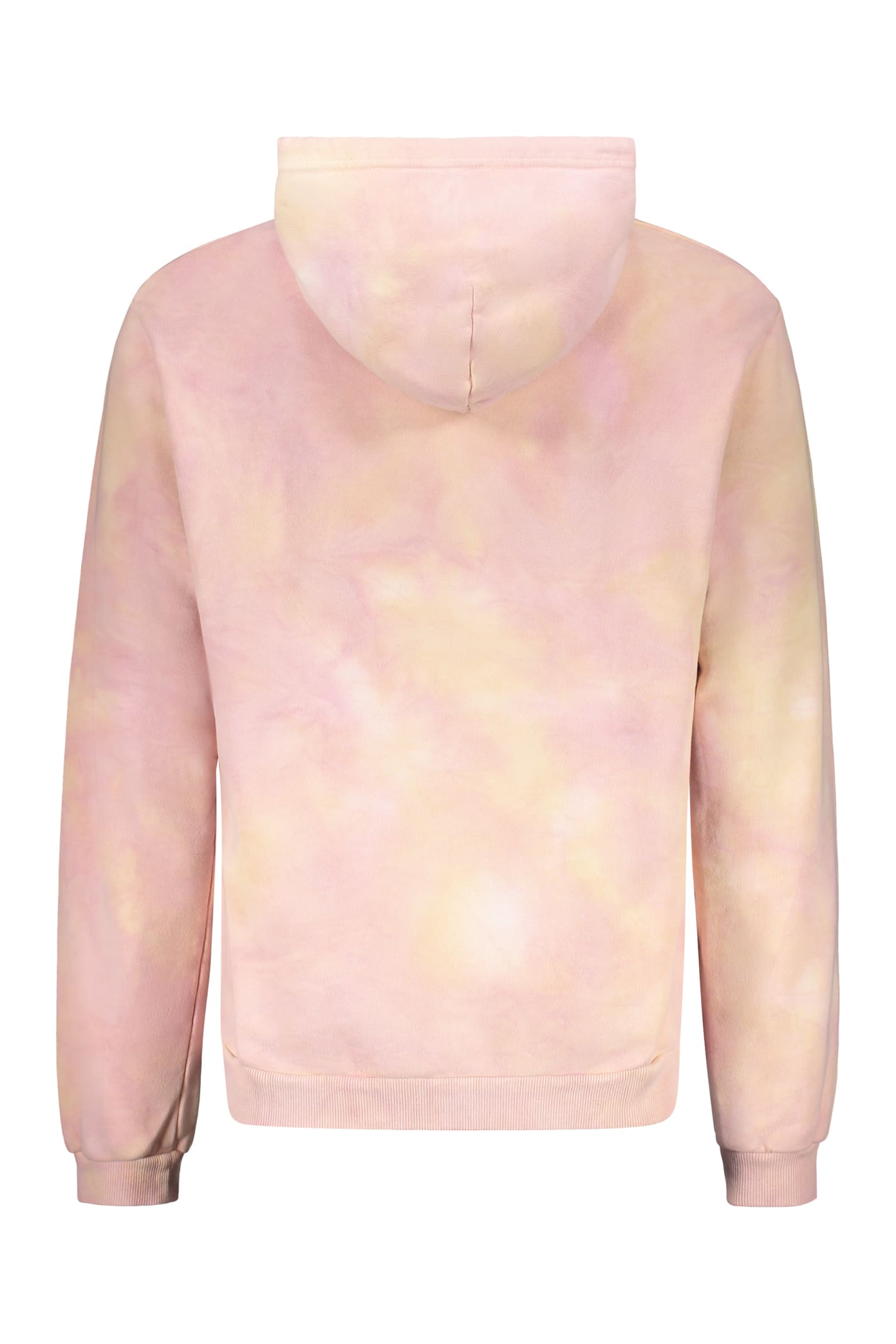 Shop John Elliott Cotton Hoodie In Pink