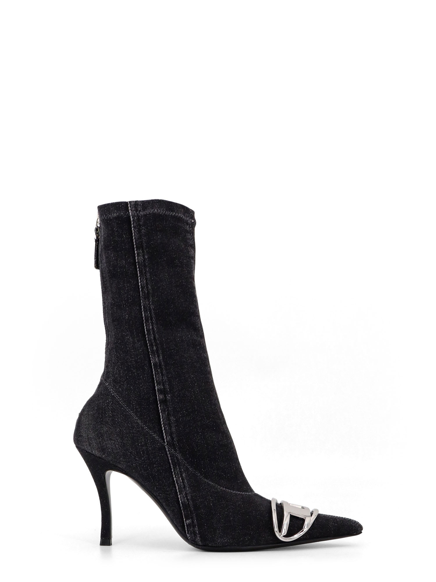 Shop Diesel Ankle Boots In Black