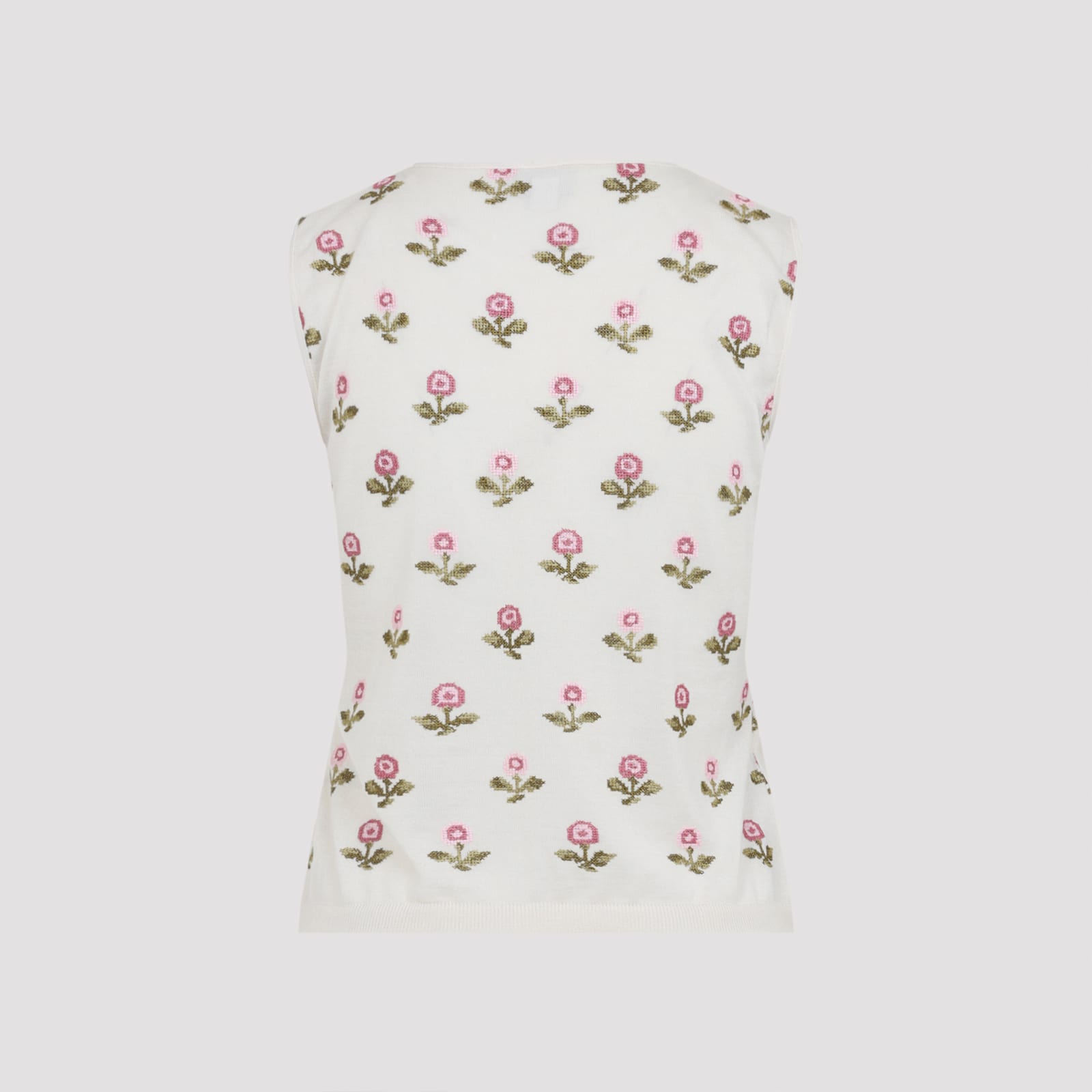 Giambattista Valli Knit Top In White