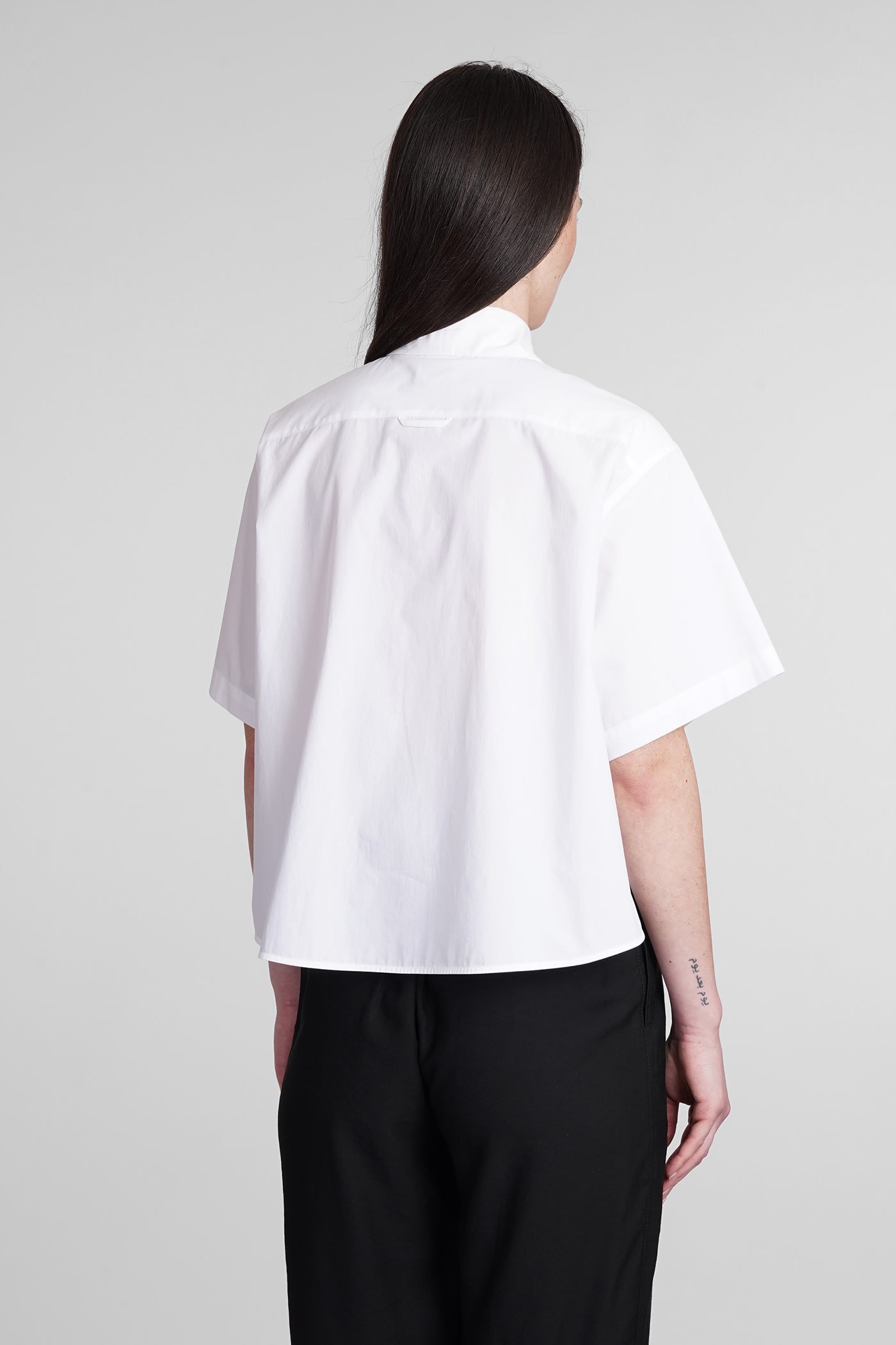 Shop Kenzo Shirt In White Cotton
