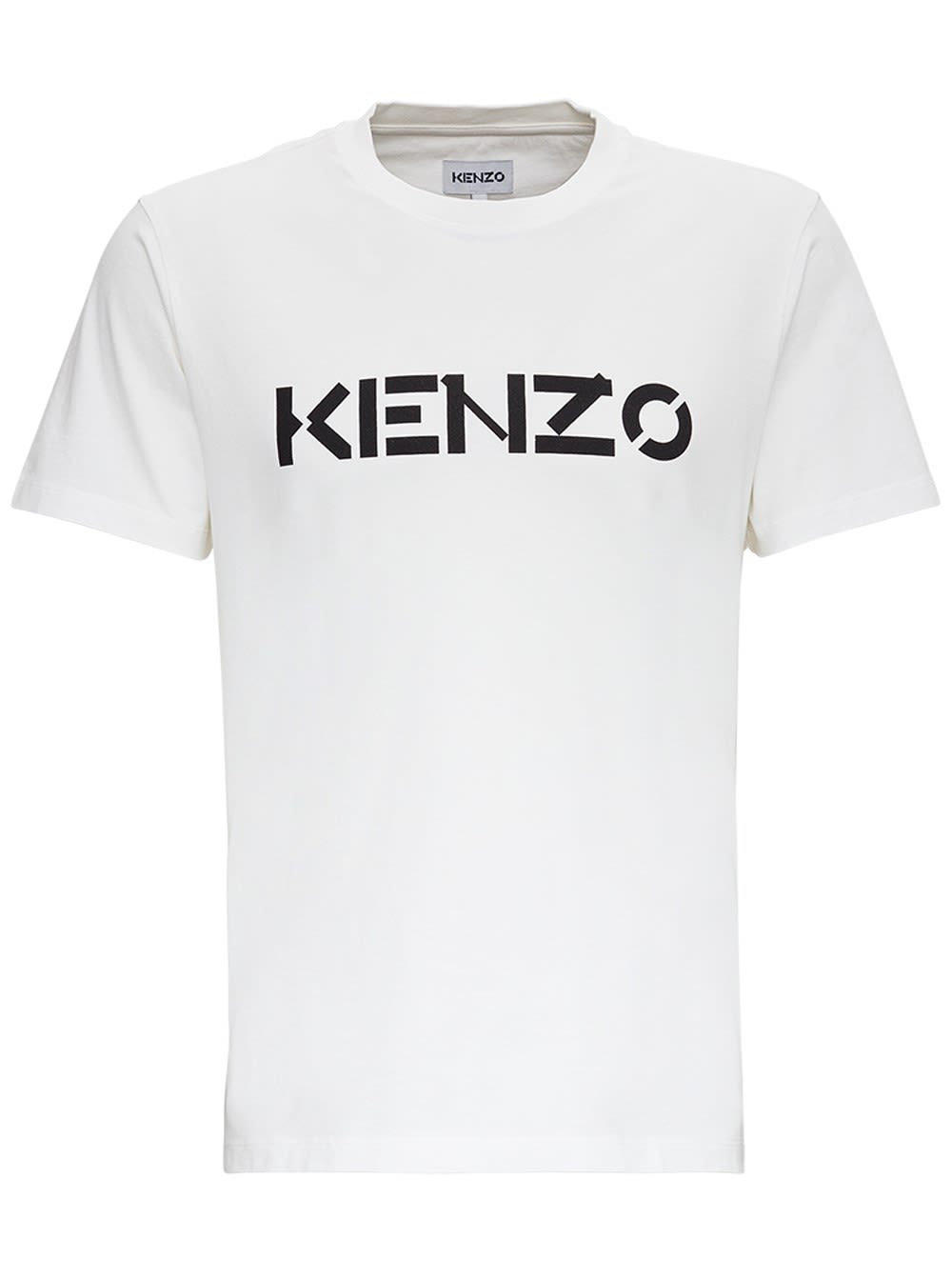 Kenzo Jersey T-shirt With Logo Print