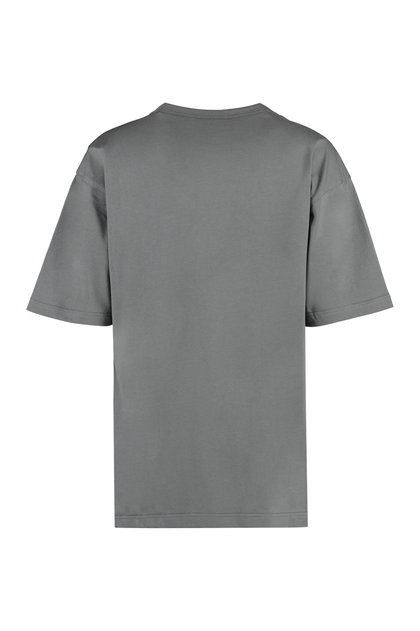 Philosophy Di Lorenzo Serafini Philosophy X Peanuts - Cotton Crew-neck T-shirt In Grey