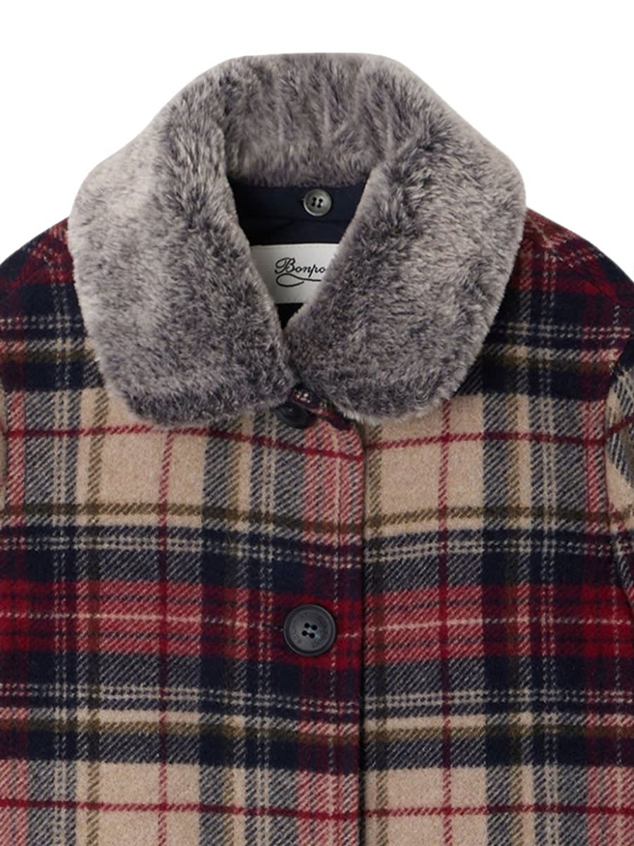 Bonpoint Gigliola Coat In Red