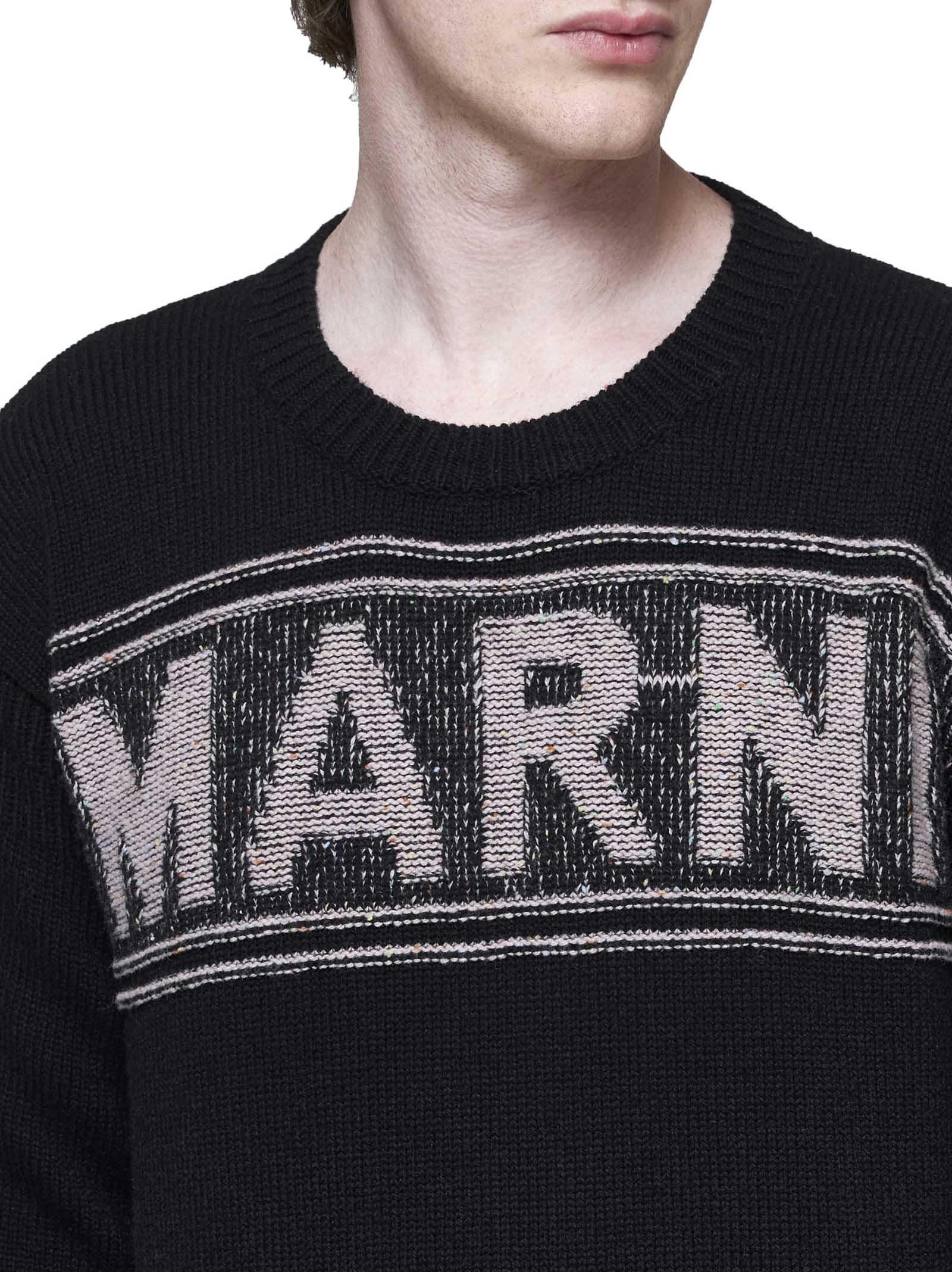 Shop Marni Sweater In Black