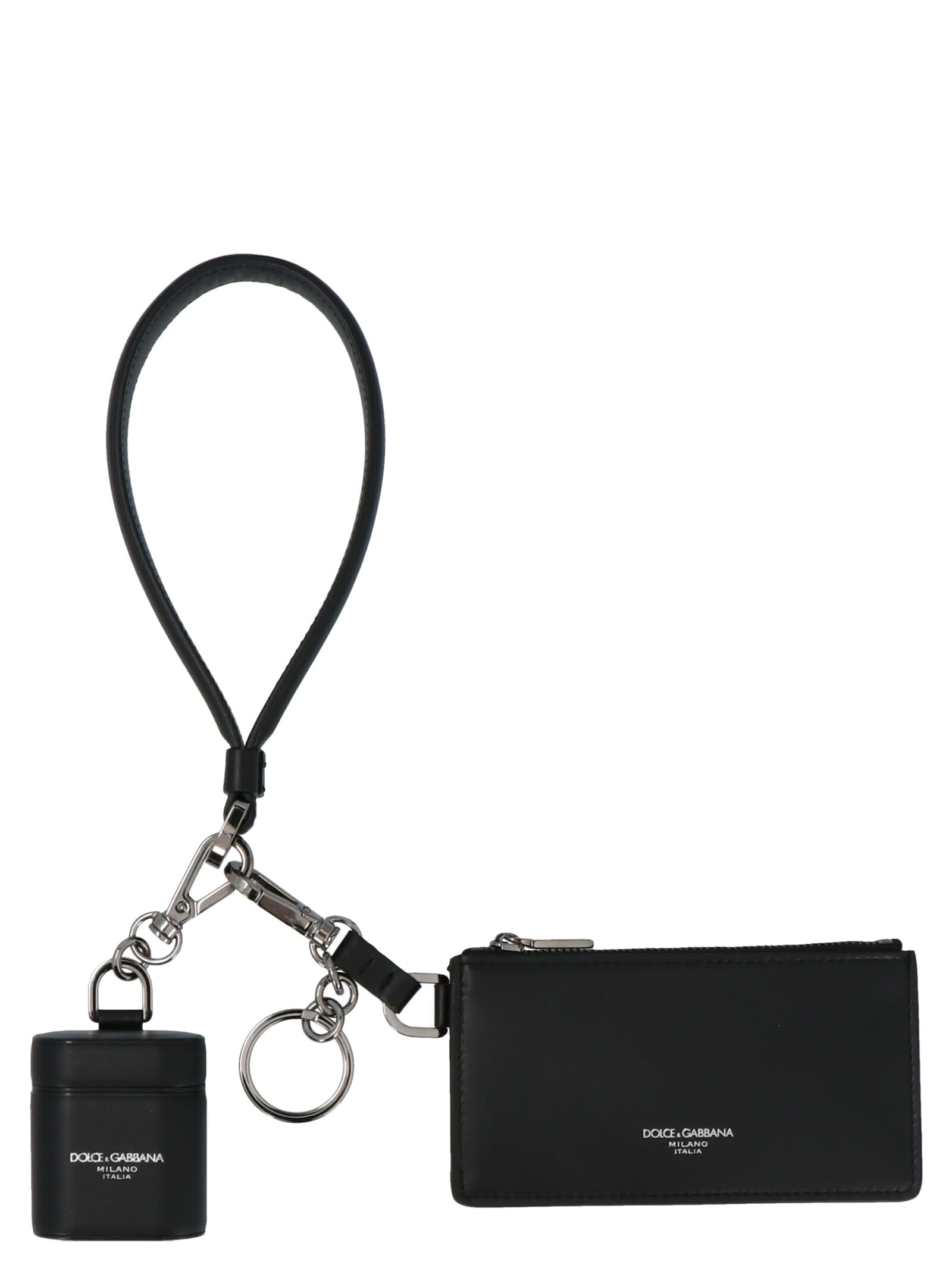 Dolce & Gabbana Keyholder In Black