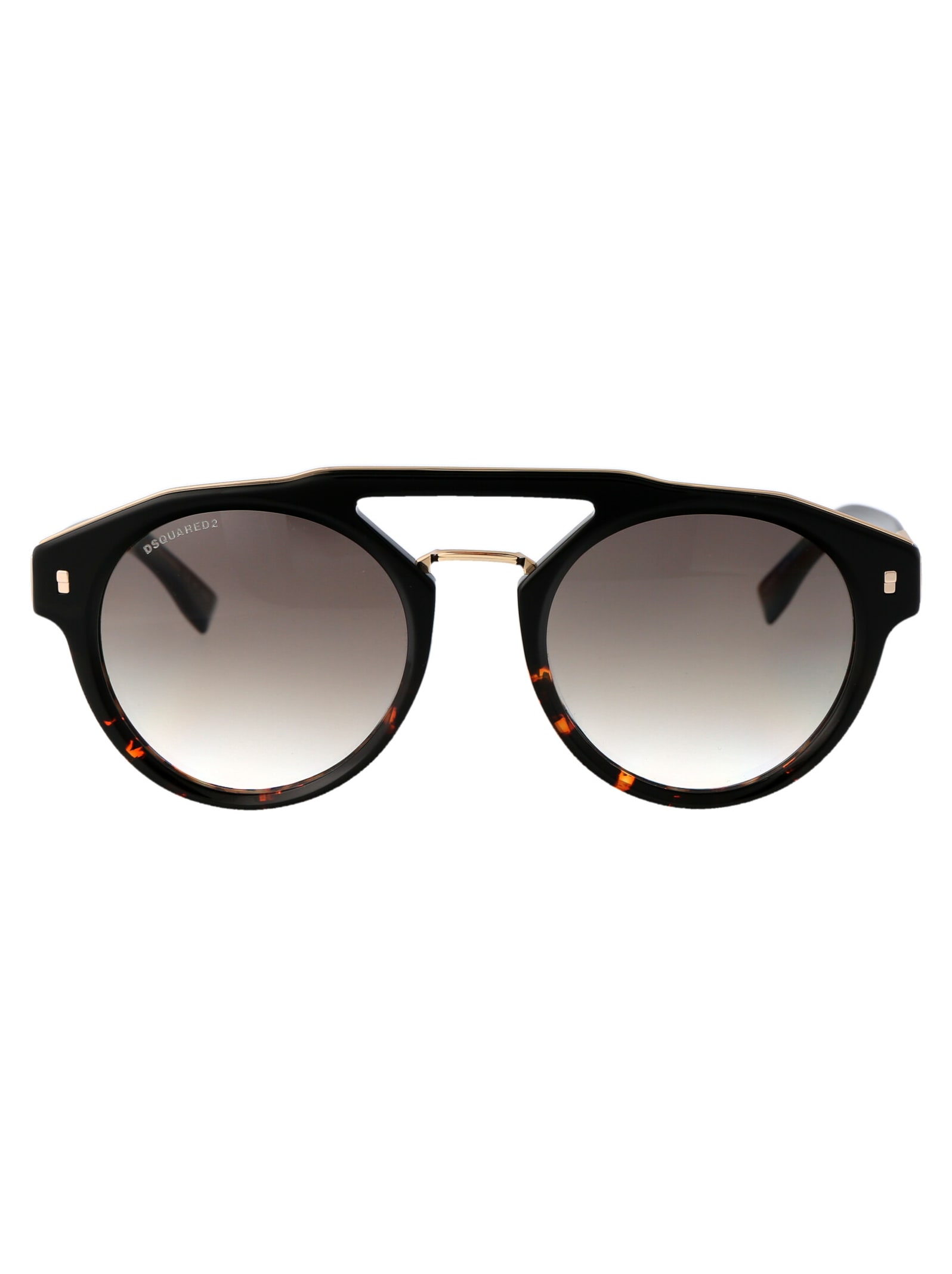 Shop Dsquared2 D2 0085/s Sunglasses In Wr79k Black Havana