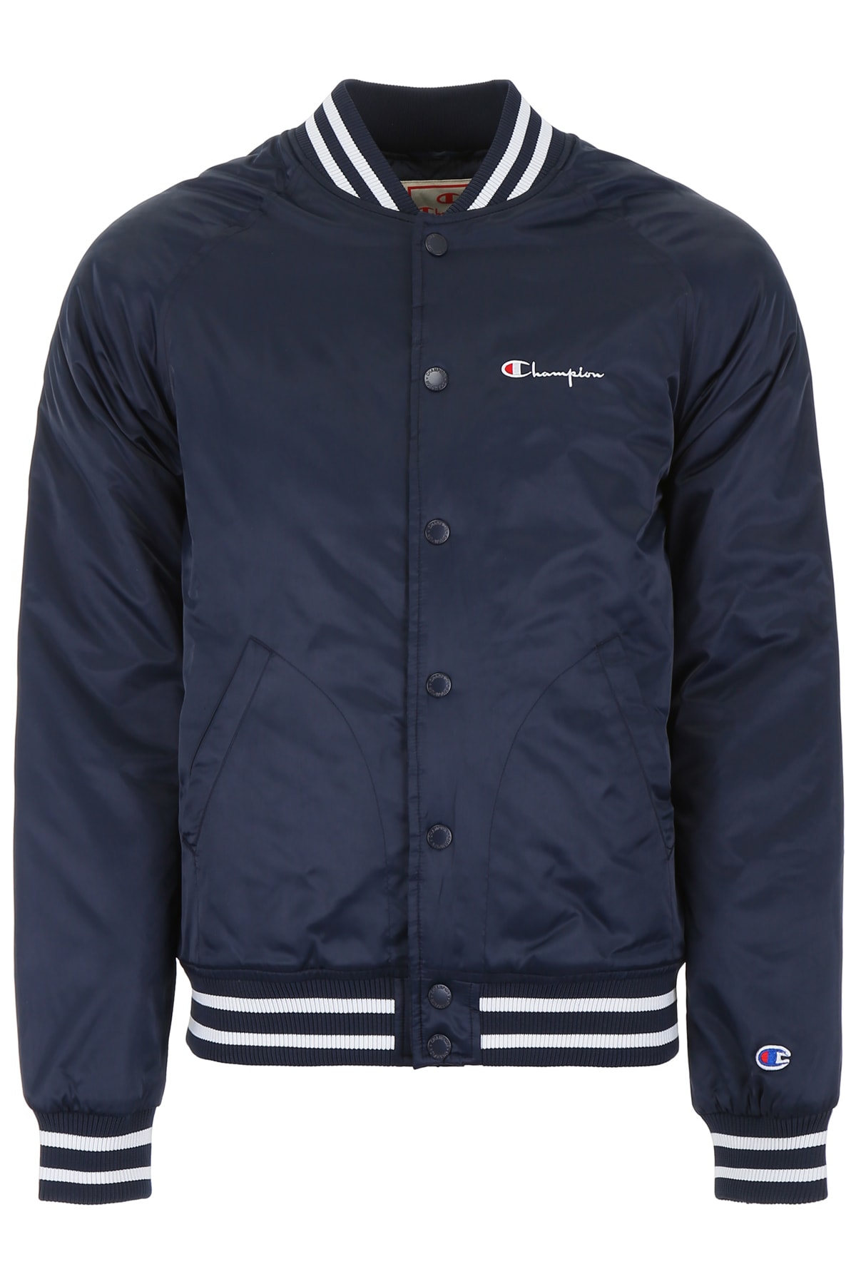navy blue champion jacket