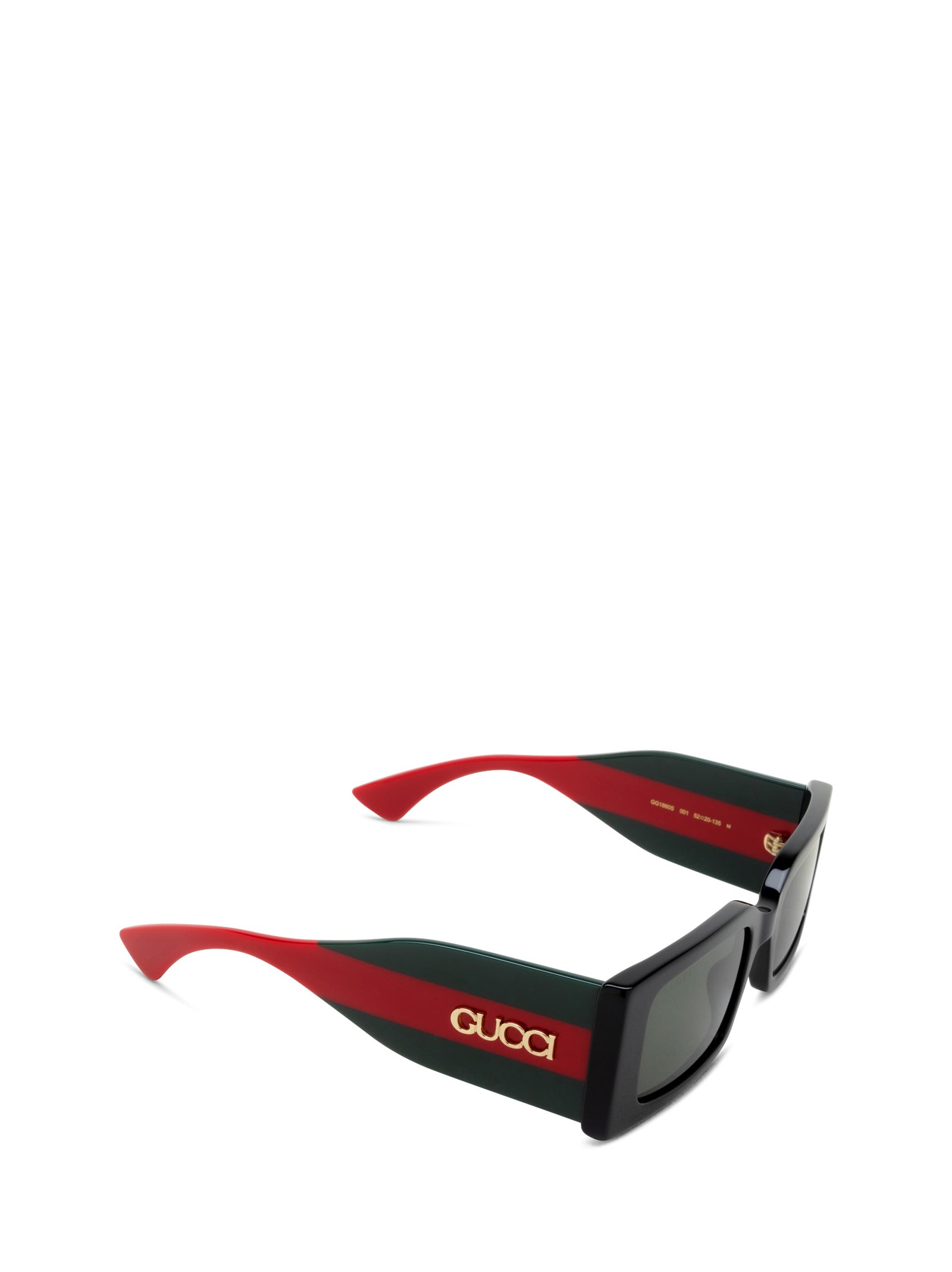Gucci Gg1860s Black Sunglasses In Black