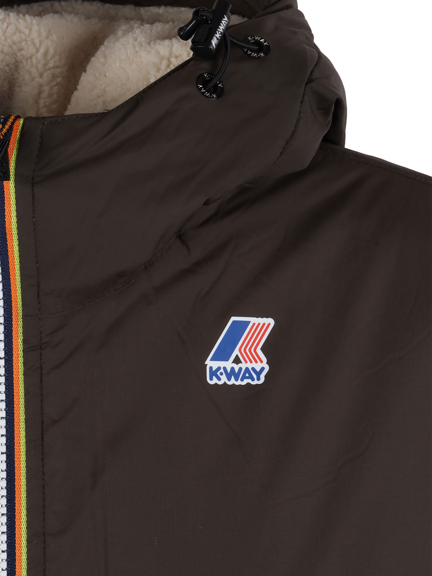 K-way Le Vrai 4.0 Eiffel East Orsett Down Jacket In Black