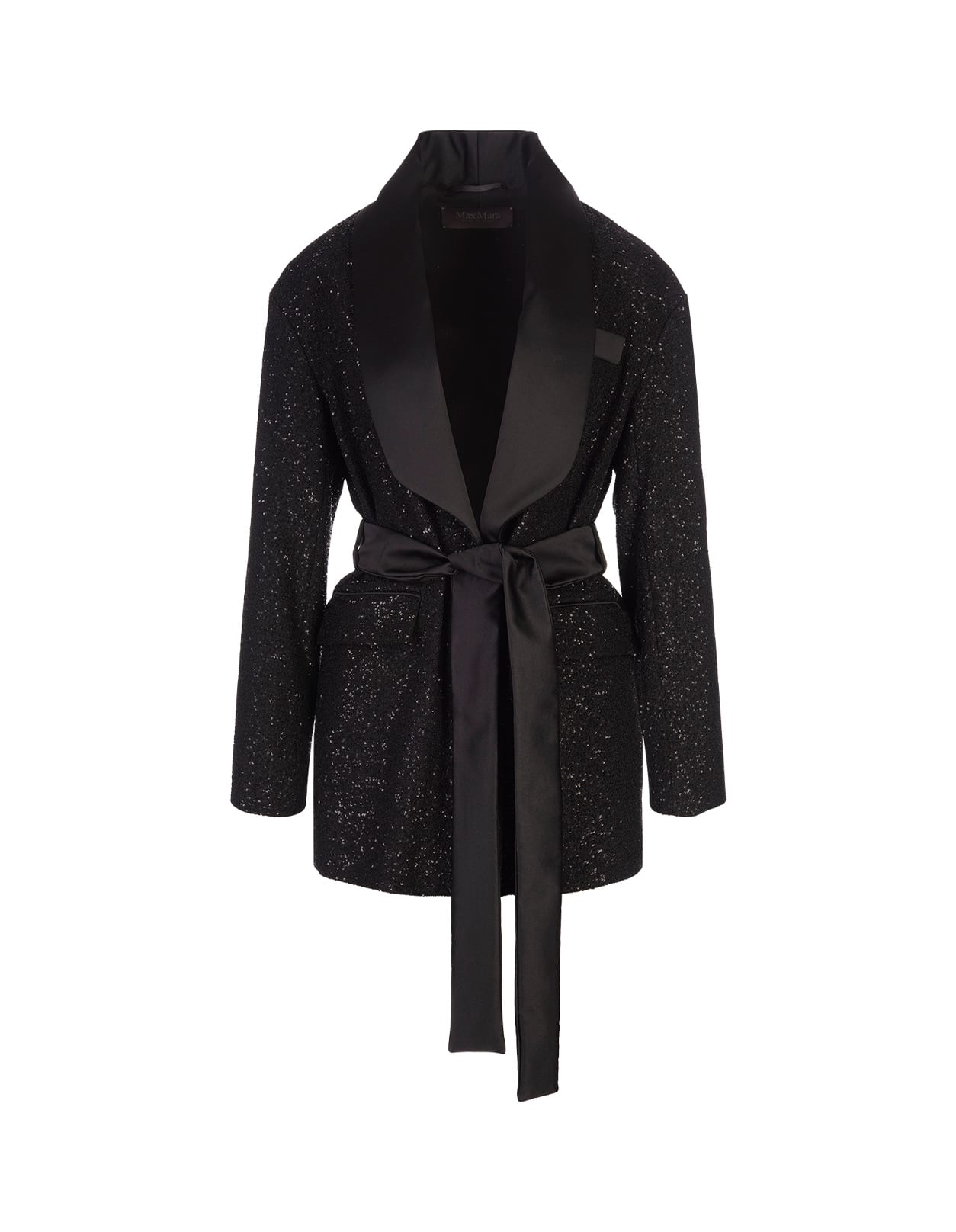 Max Mara Black Pau Jacket