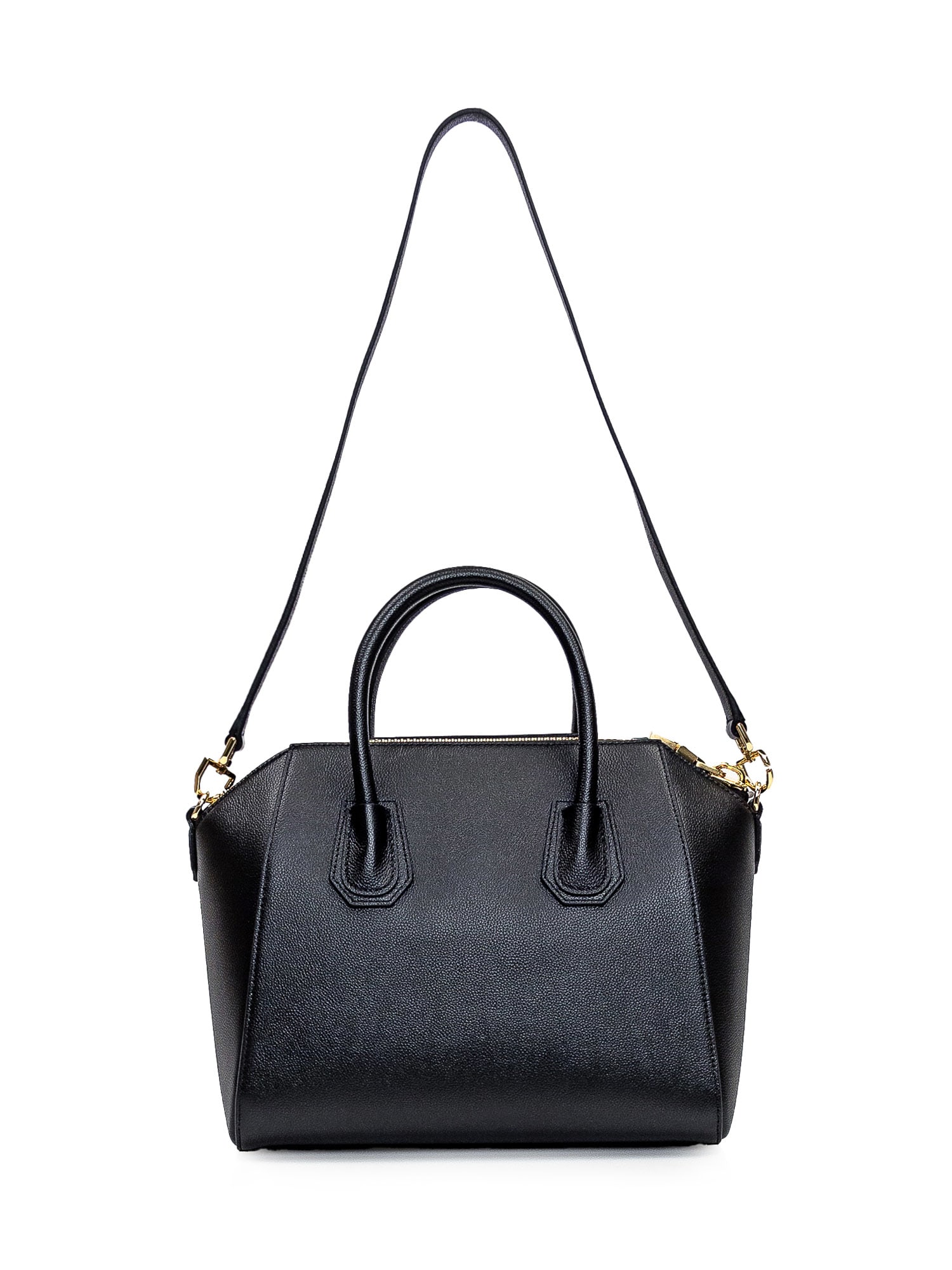 Shop Givenchy Antigona Small Bag In Black