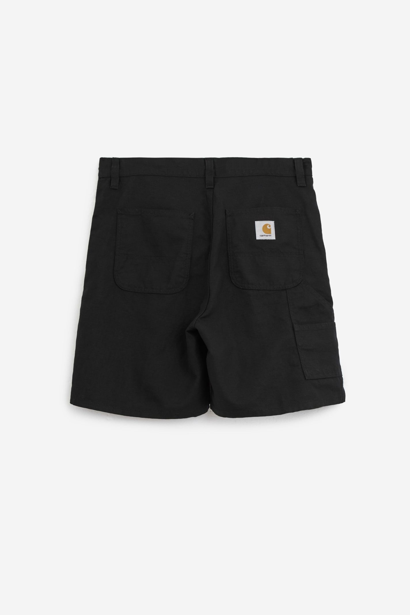 Carhartt Regular Waist Relaxed Fit Single Knee Shorts In Black