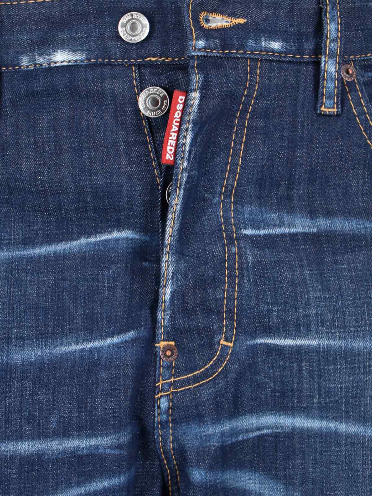 Shop Dsquared2 Slim Jeans In Blue