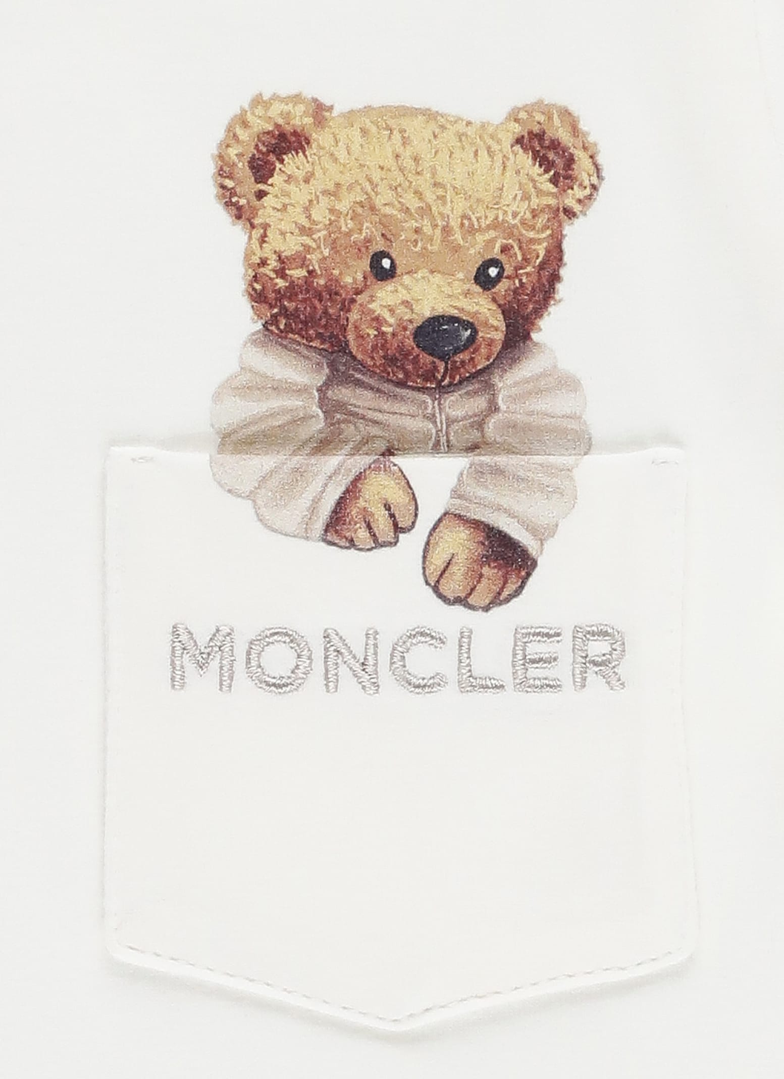 Moncler T-shirt With Logo In Multi