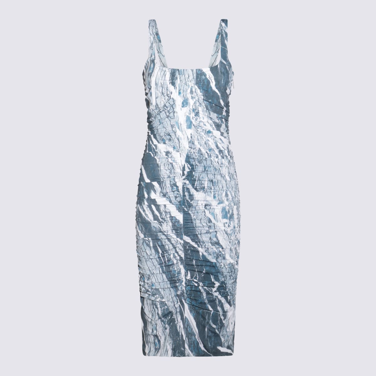 Shop Roberto Cavalli Blue Dress