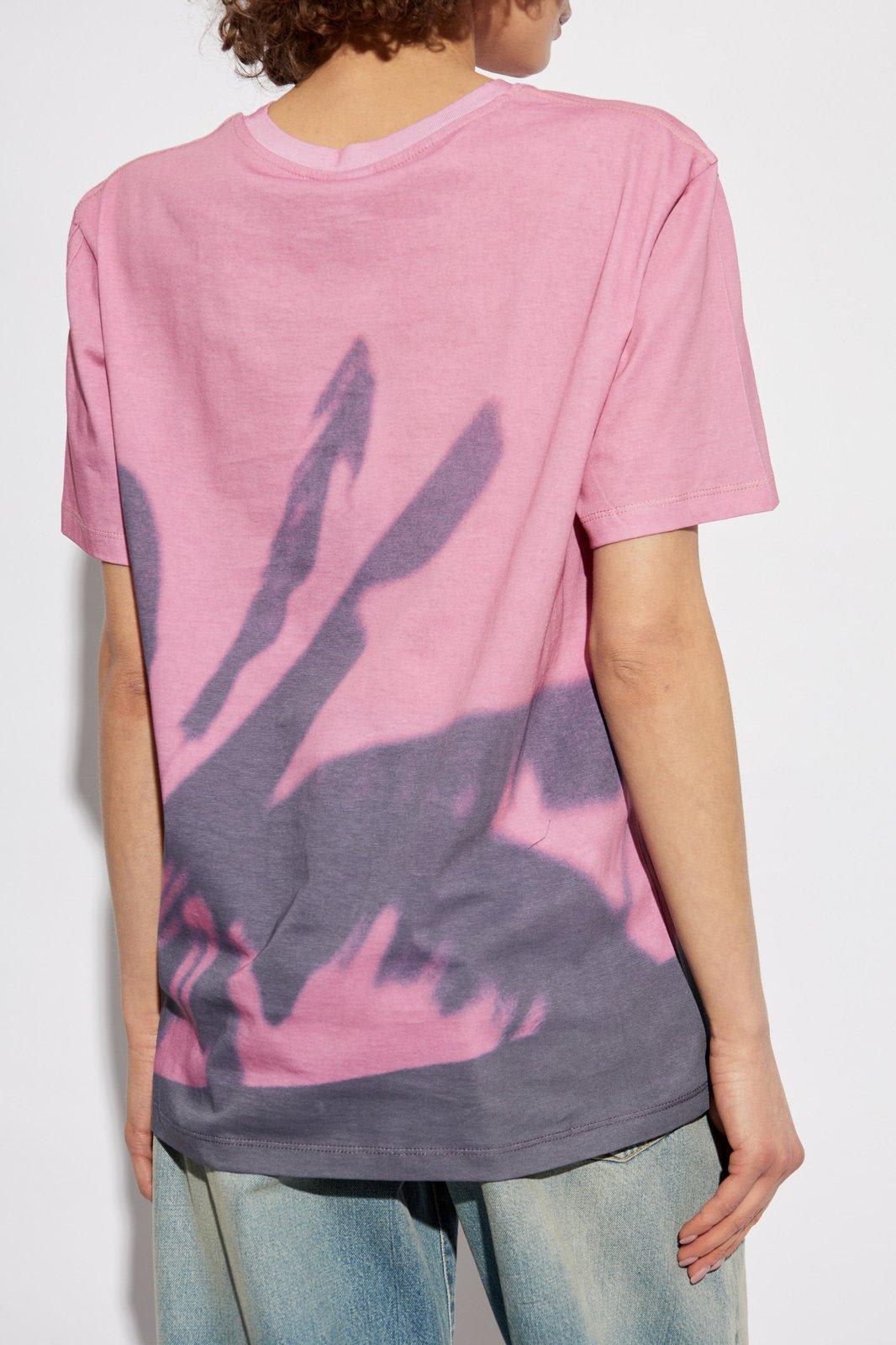 Paul Smith Cotton Crew Neck T-shirt With Graphic Print