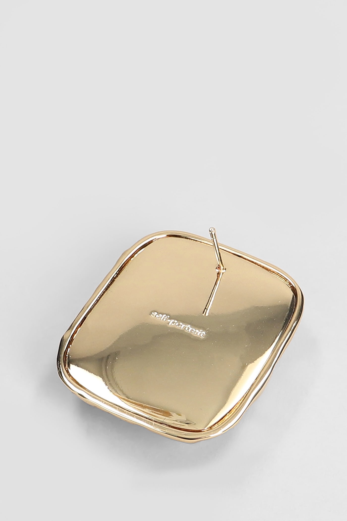 Self-portrait In Gold Brass In Gold