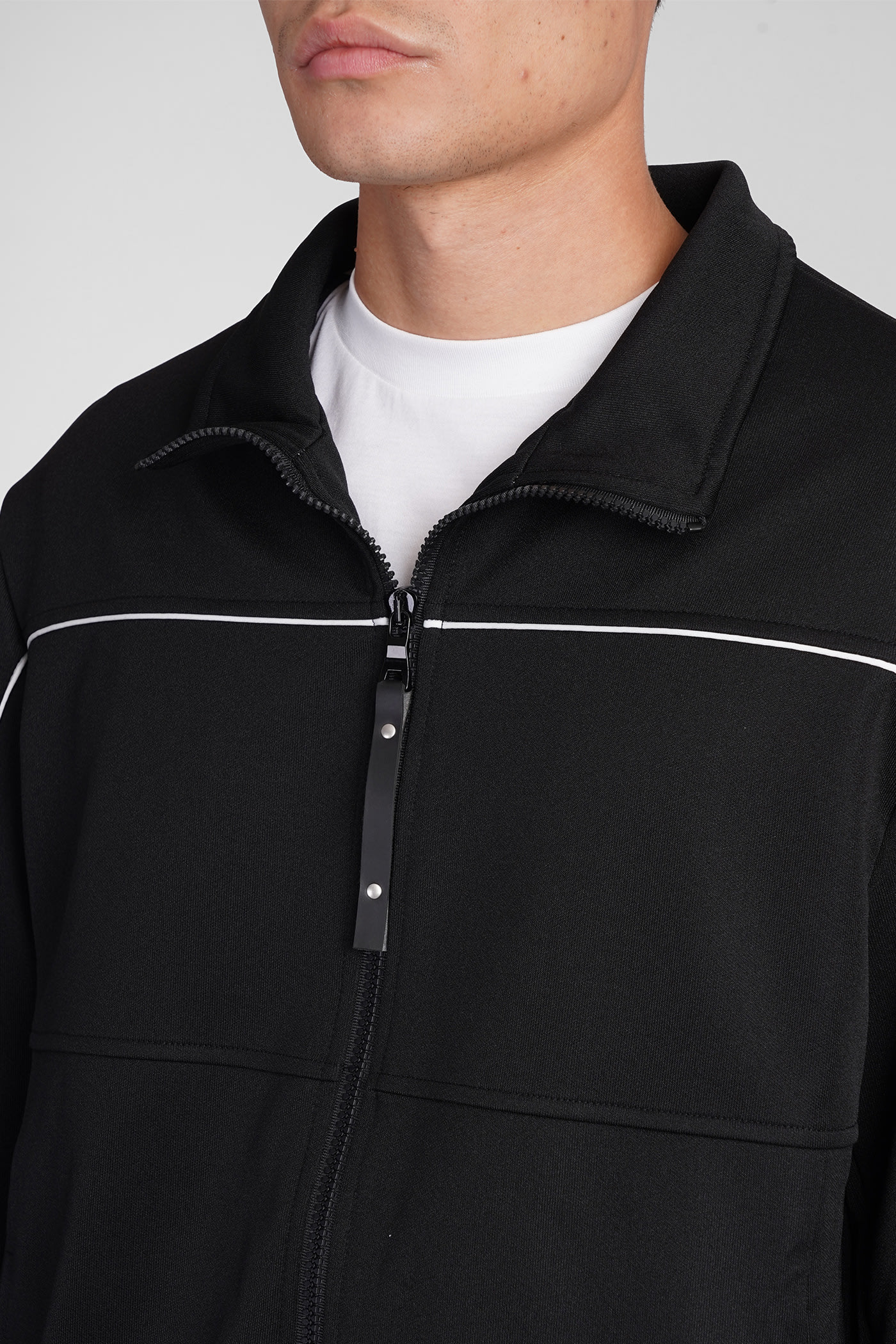 Shop Low Brand F143 Sweatshirt In Black Polyester