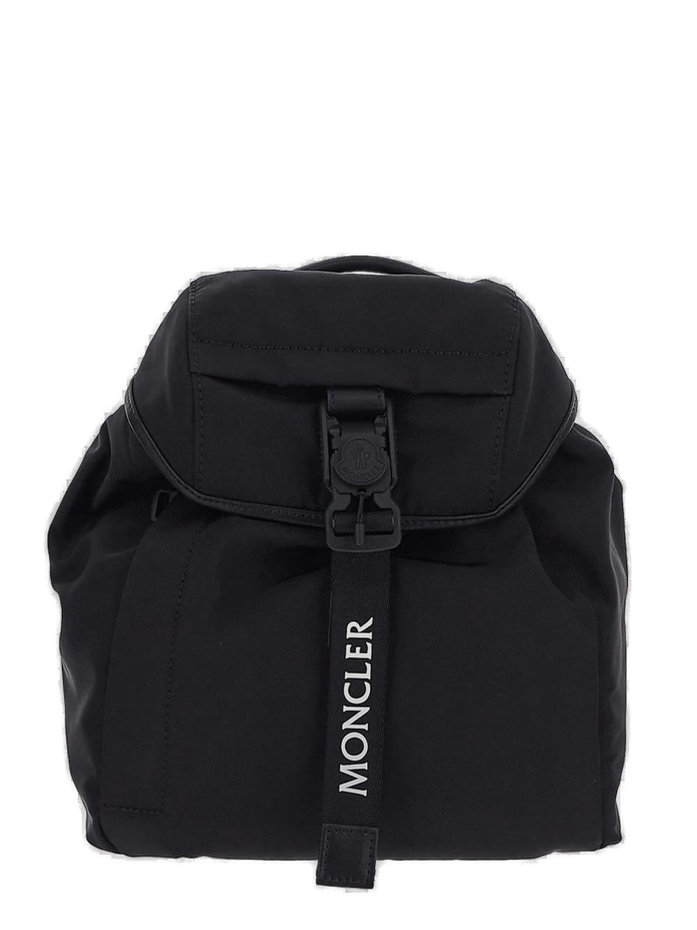 Shop Moncler Logo Printed Backpack