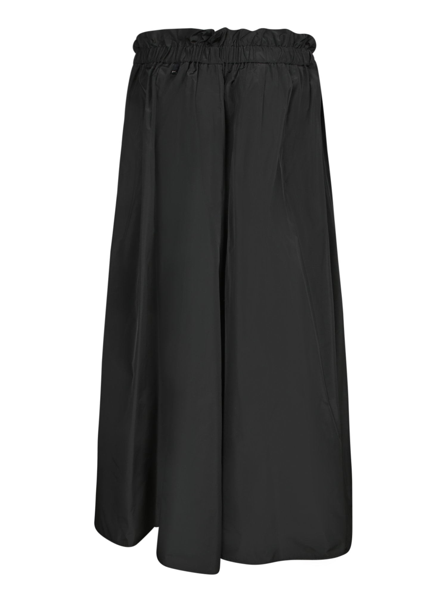 Herno Flared Midi Skirt With Elasticated Waistband