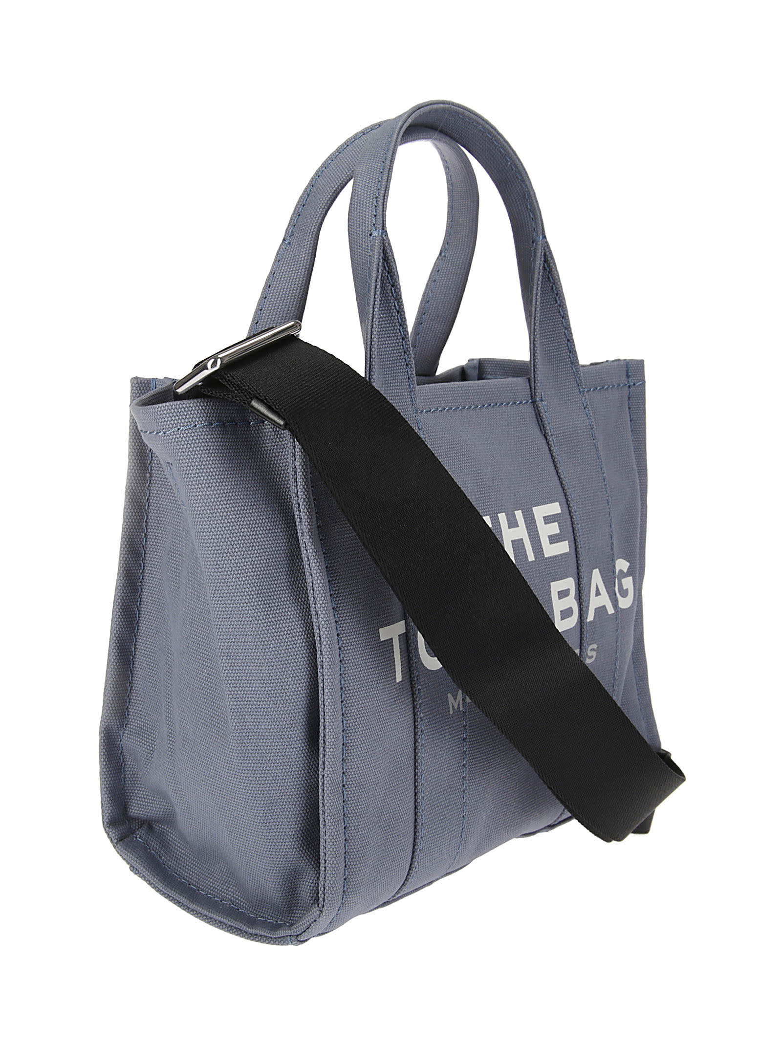 Shop Marc Jacobs The Small Tote In Blue Shadow