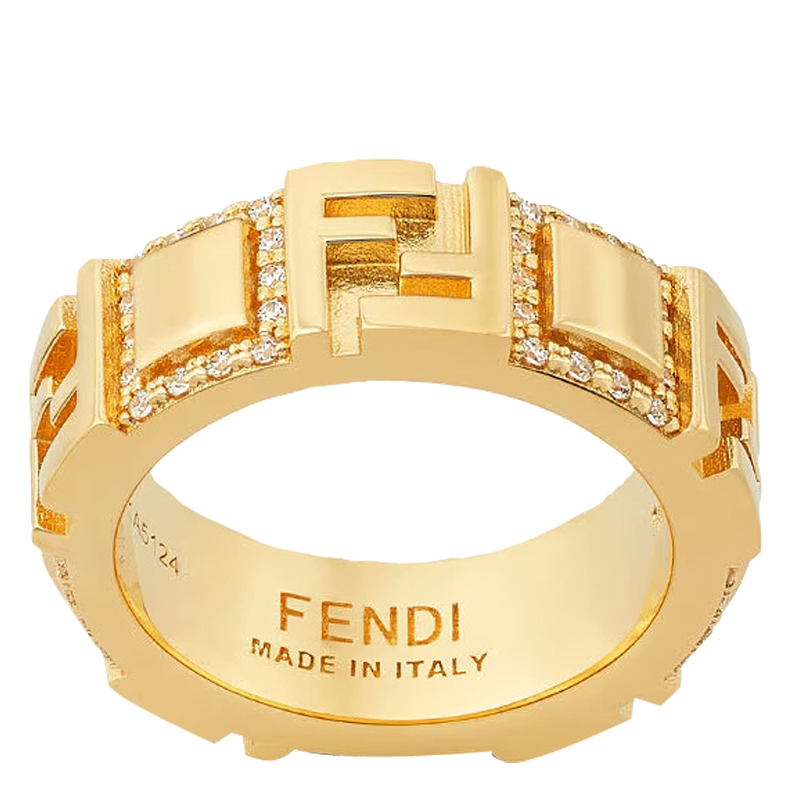 Fendi Forever  Ring In Gold