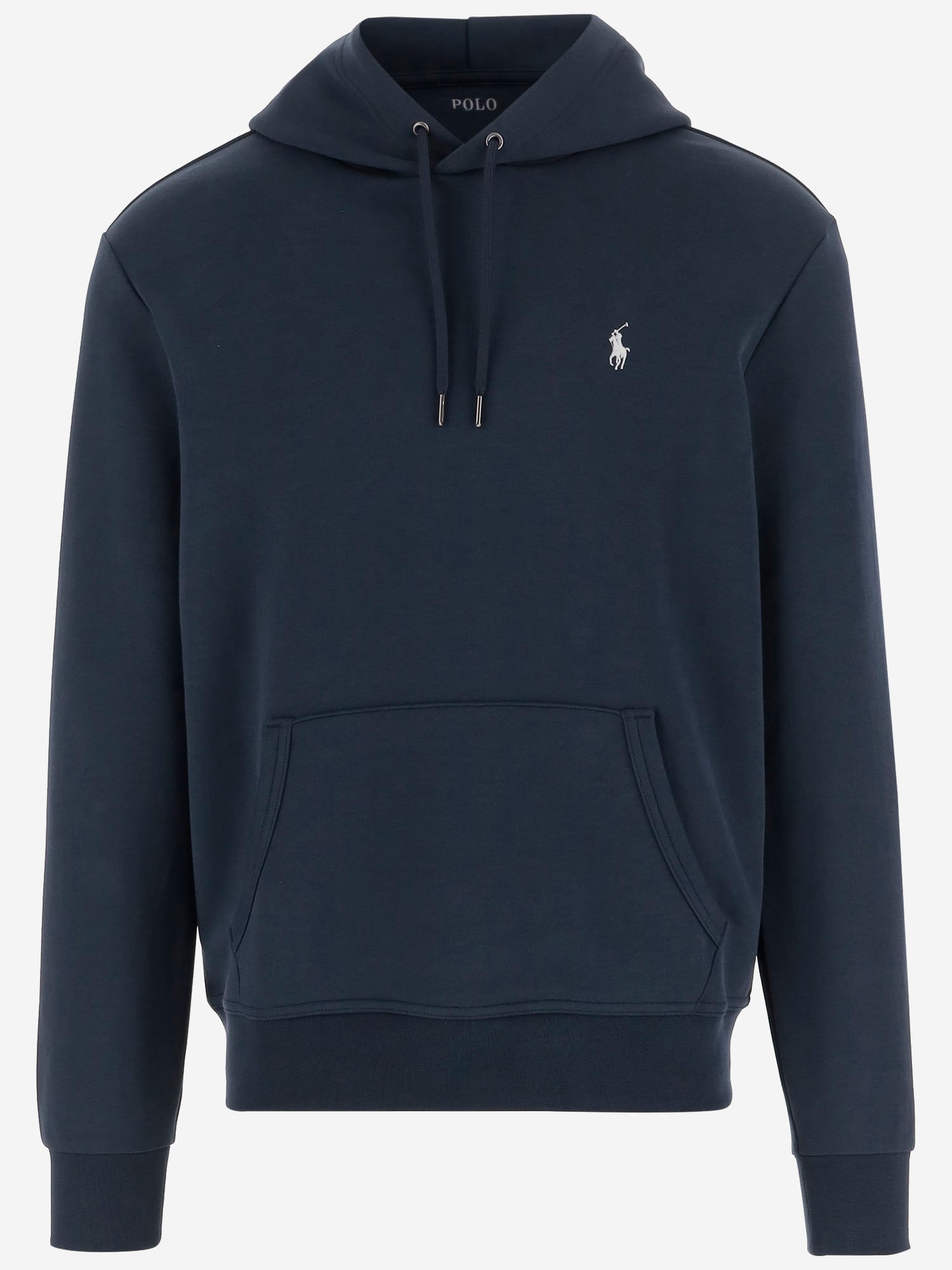 Ralph Lauren Cotton Blend Sweatshirt With Logo In Blue