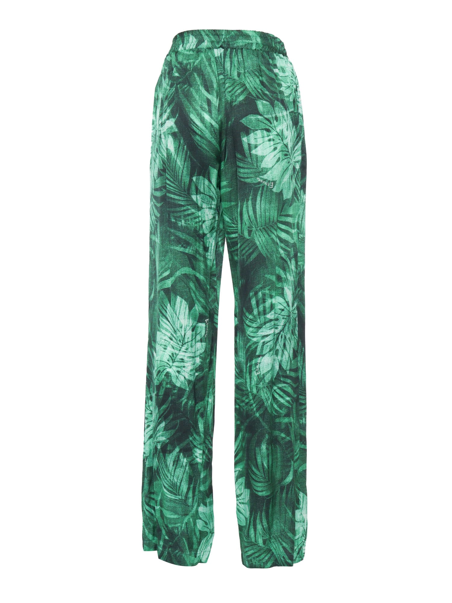 Shop Ermanno Ermanno Scervino Soft Foresta Trousers In Green