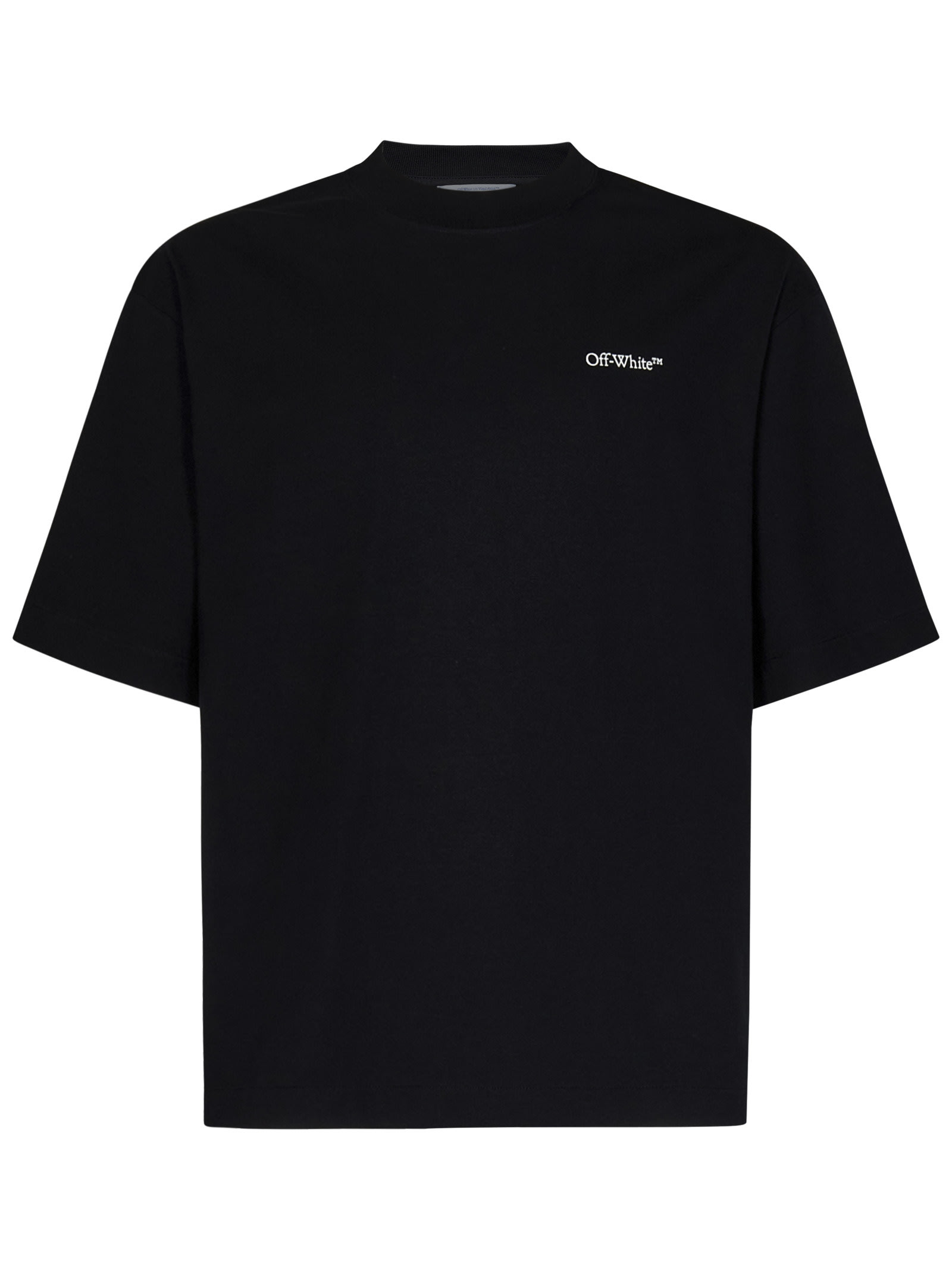 OFF-WHITE SCRATCH TAB SKATE T-SHIRT