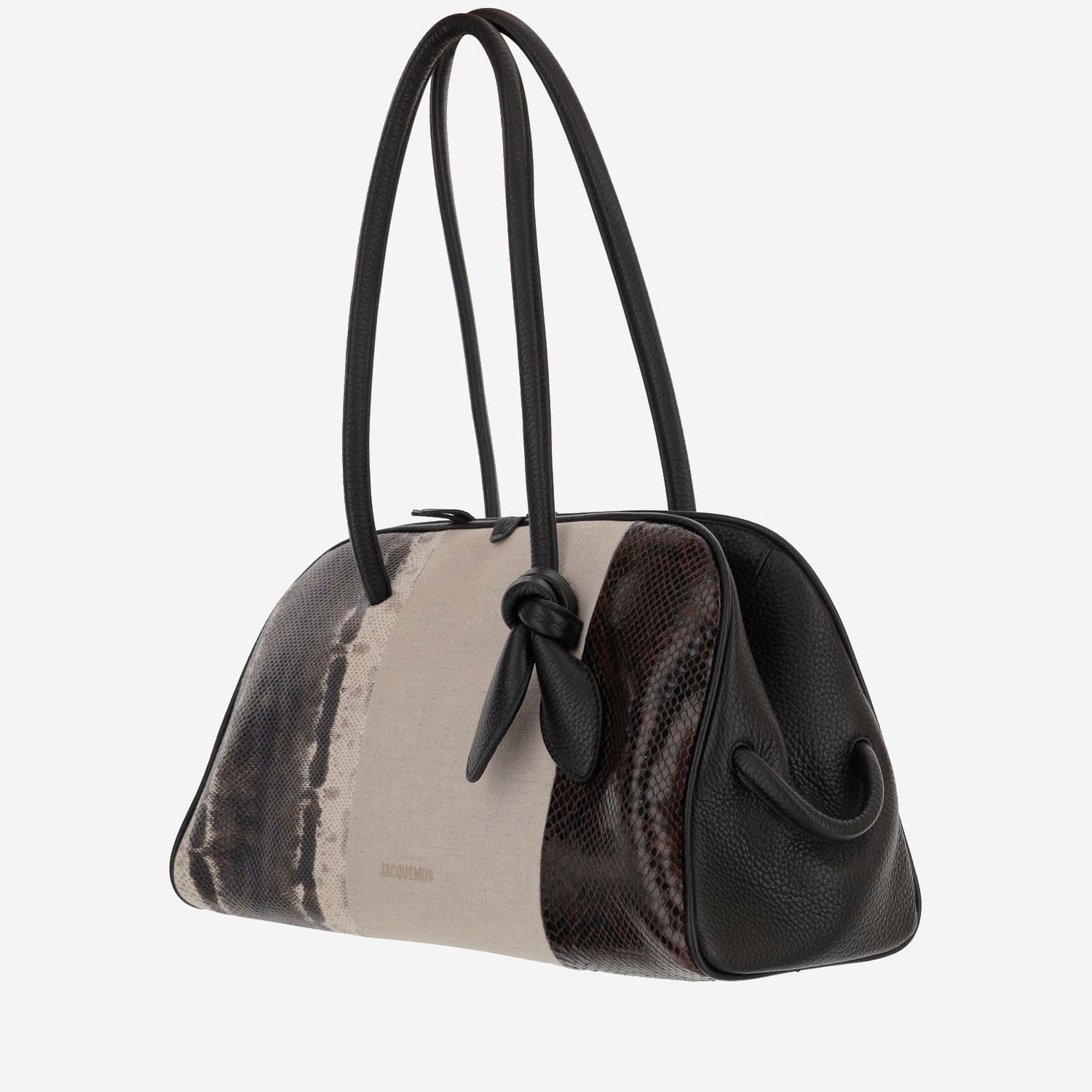 Jacquemus Bowling Bag For Travel In Red