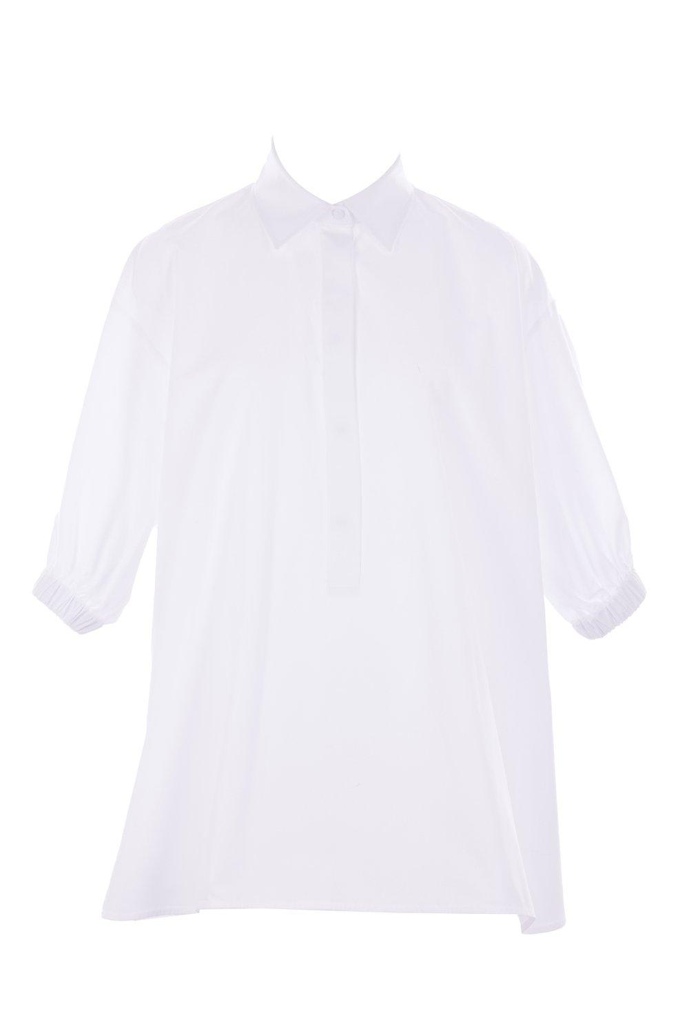 Button-up Long-sleeved Top