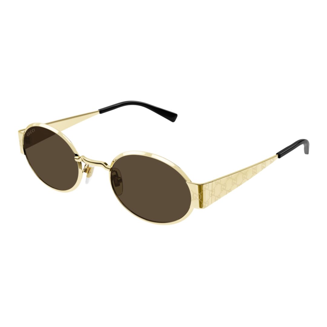 Gucci Panthos Sunglasses In Gold