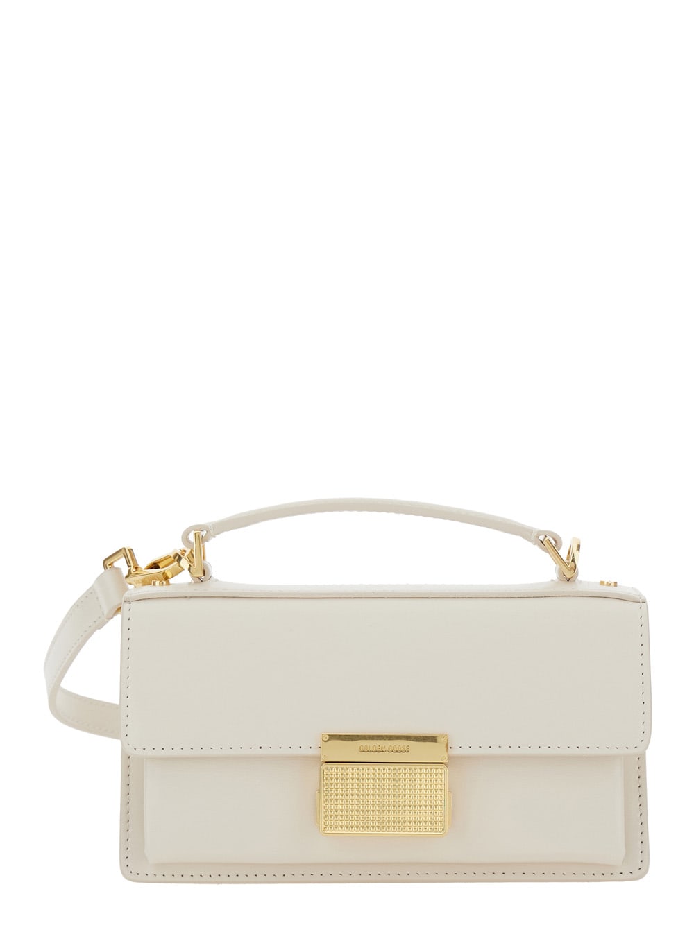 Golden Goose White Venezia Crossbody Bag In White