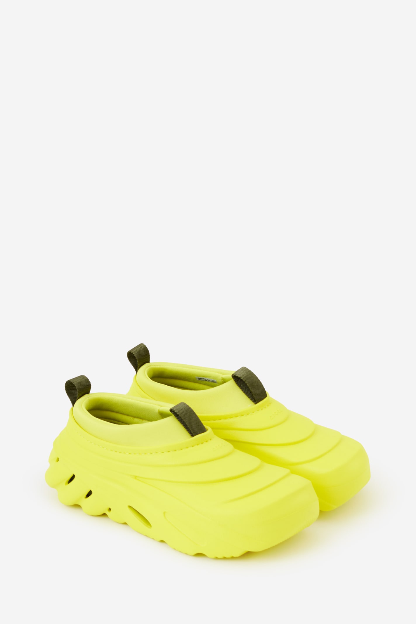 Shop Crocs Echo Storm Shoes In Yellow