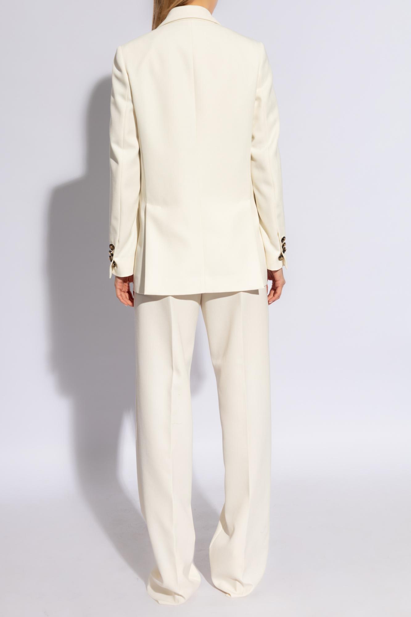 Shop Dsquared2 Wool-blend Suit In White