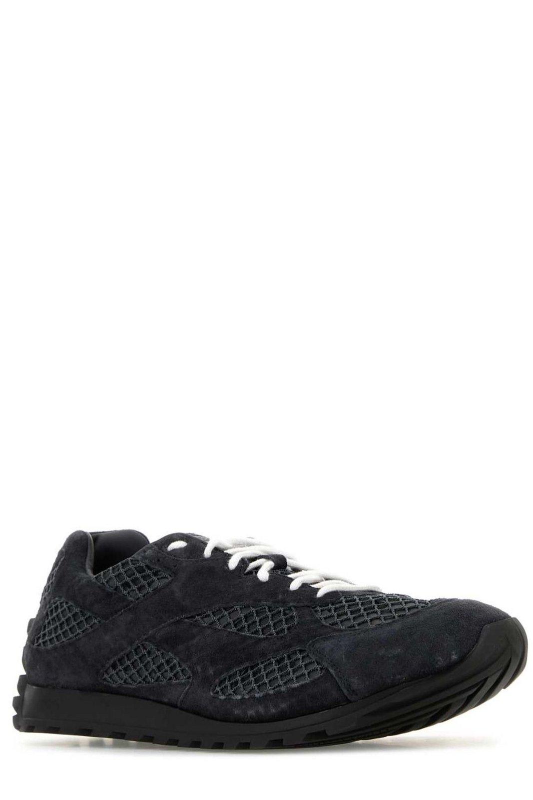 Shop Bottega Veneta Orbit Sneakers In Shadow