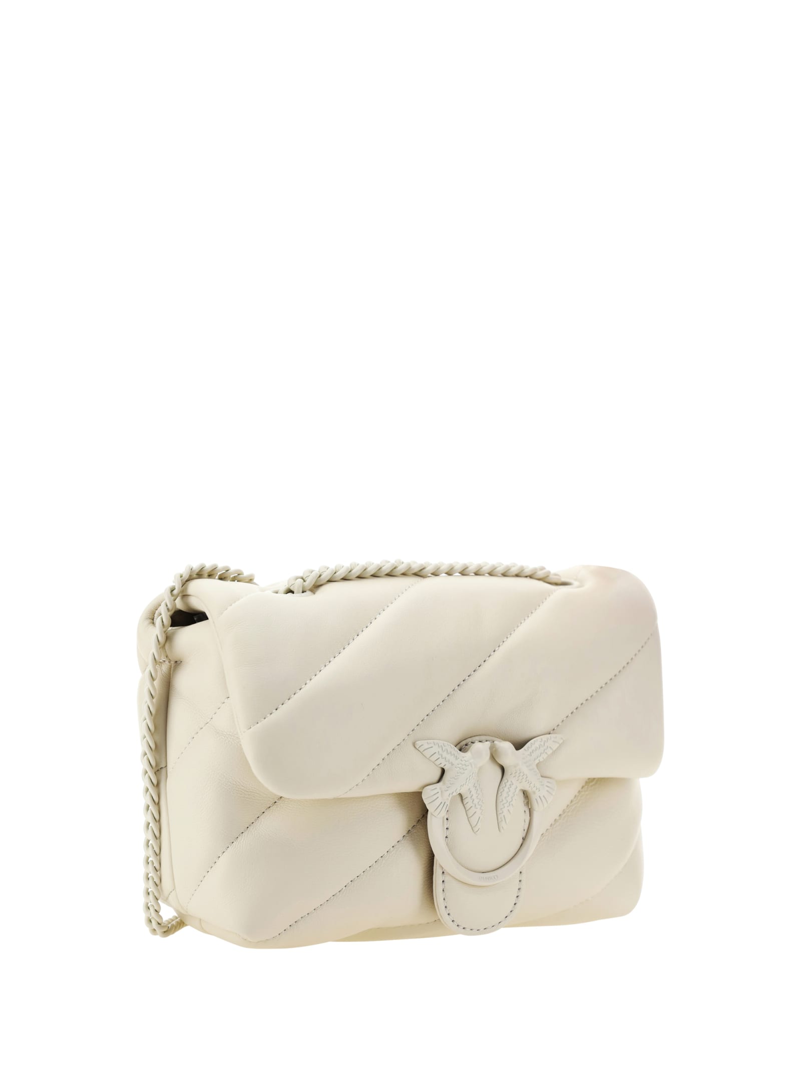 Pinko Love Puff Mini Bag In B White