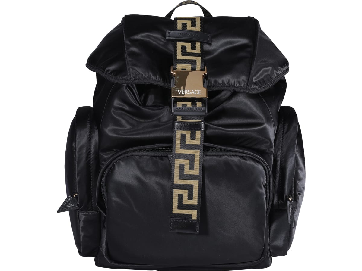 Versace Logo Greca Backpack
